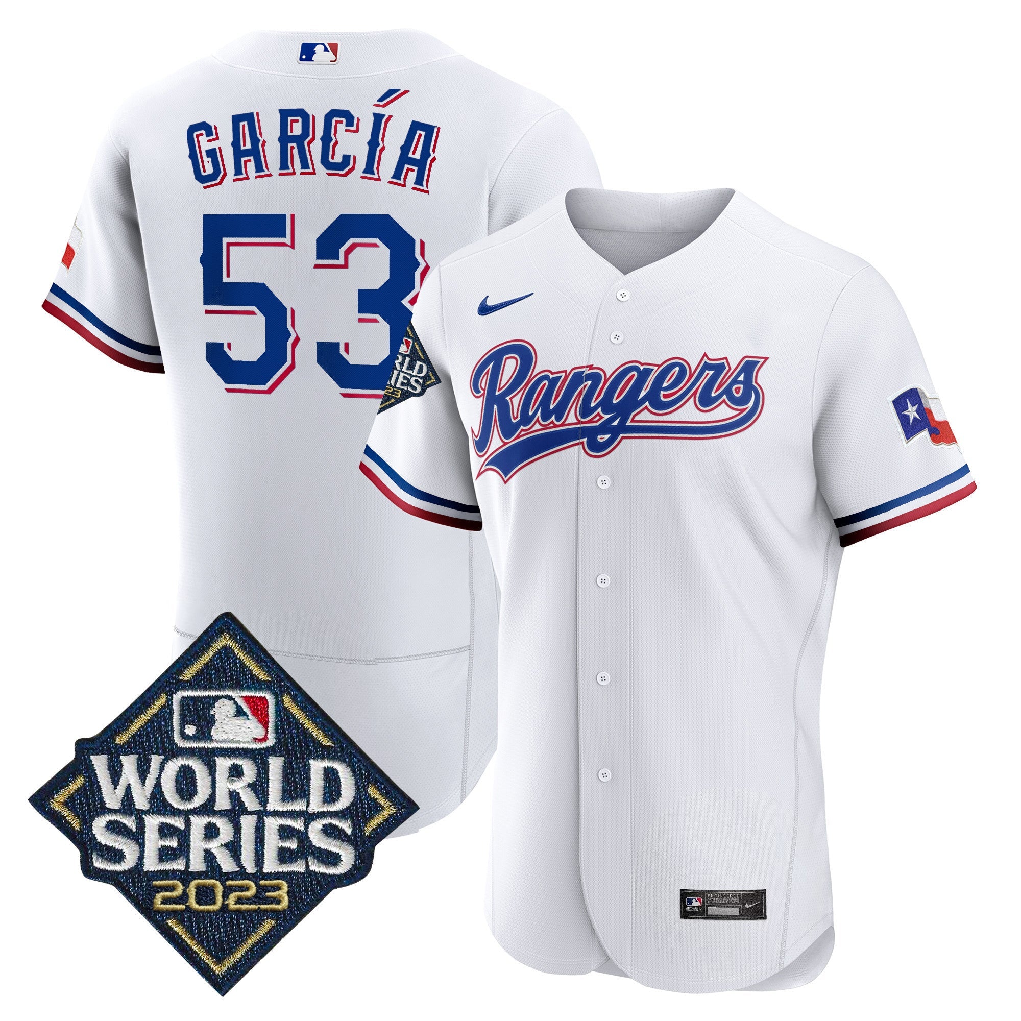 Men’s Texas 2023 World Series Flex Base Jersey V1