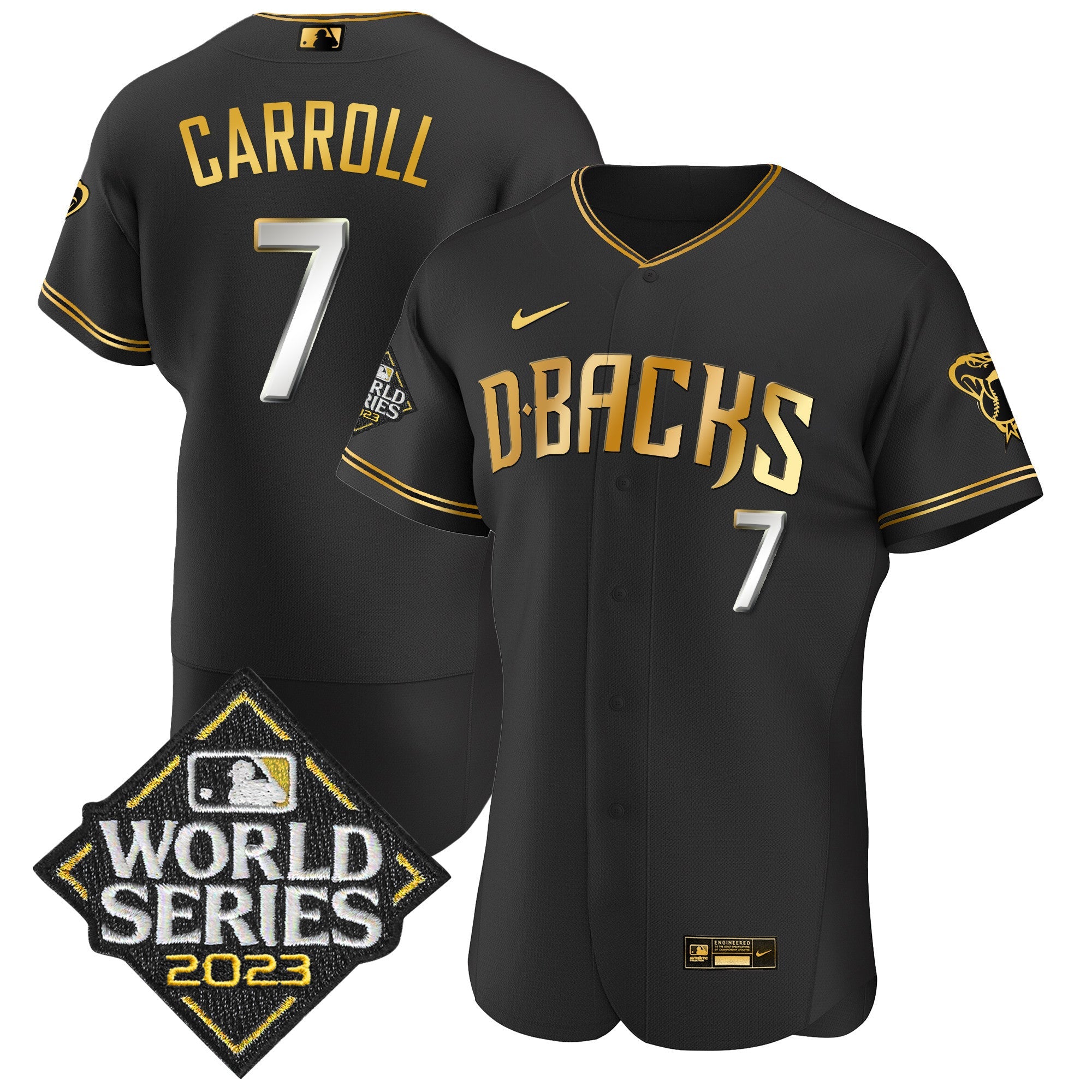 Men’s 2023 World Series Flex Base Gold Jersey