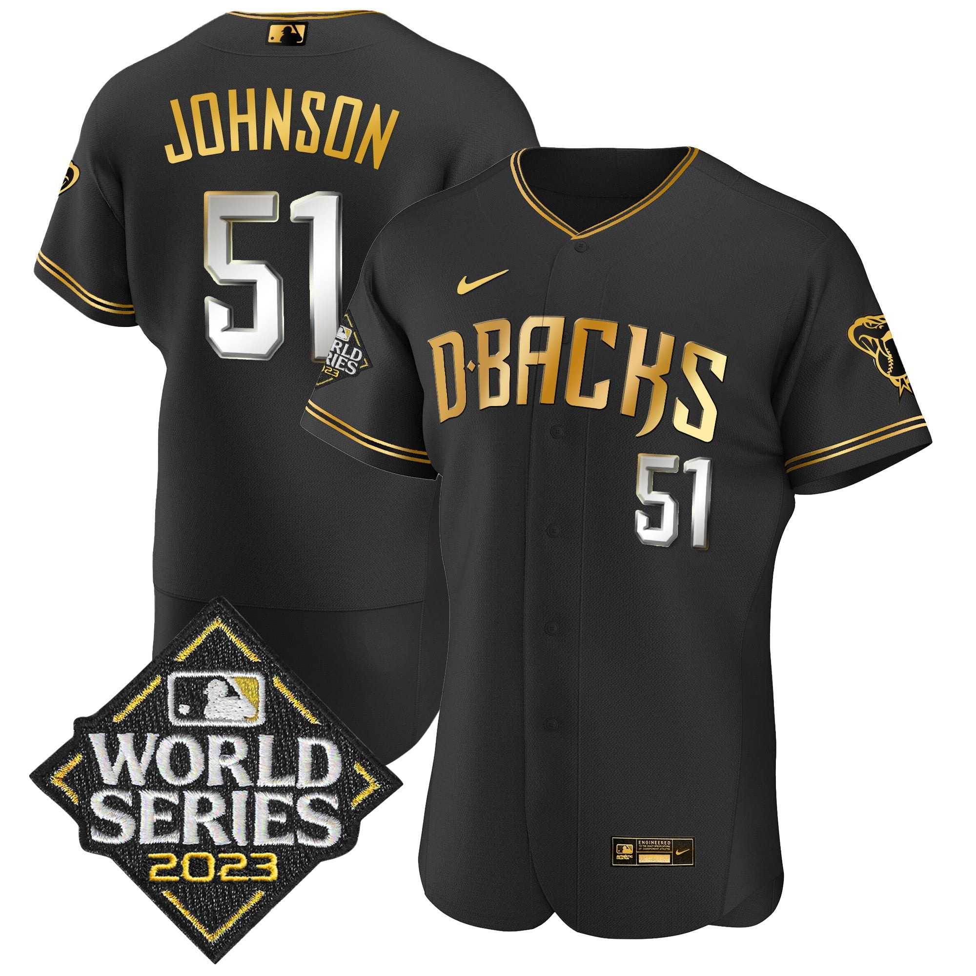 Men’s 2023 World Series Flex Base Gold Jersey