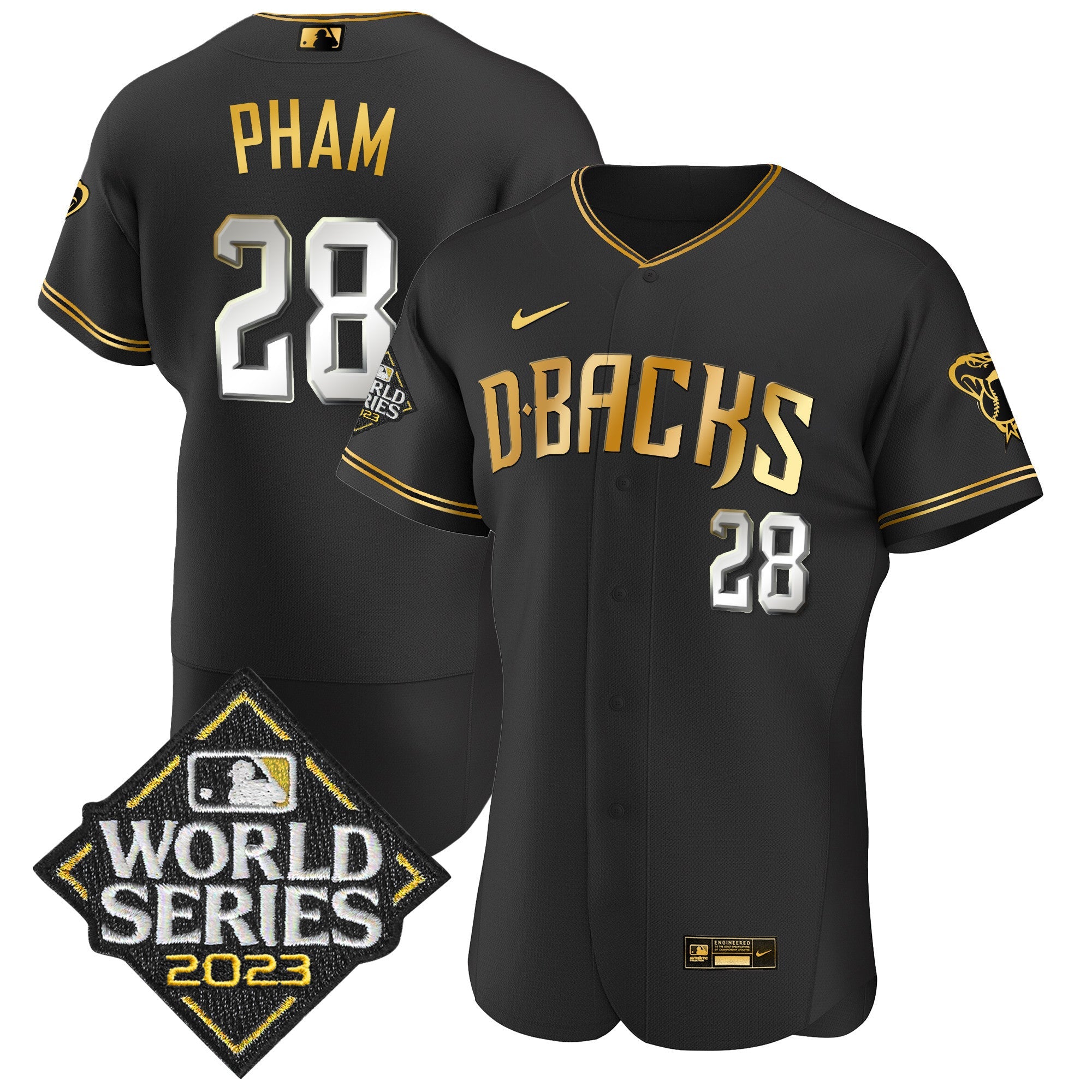 Men’s 2023 World Series Flex Base Gold Jersey