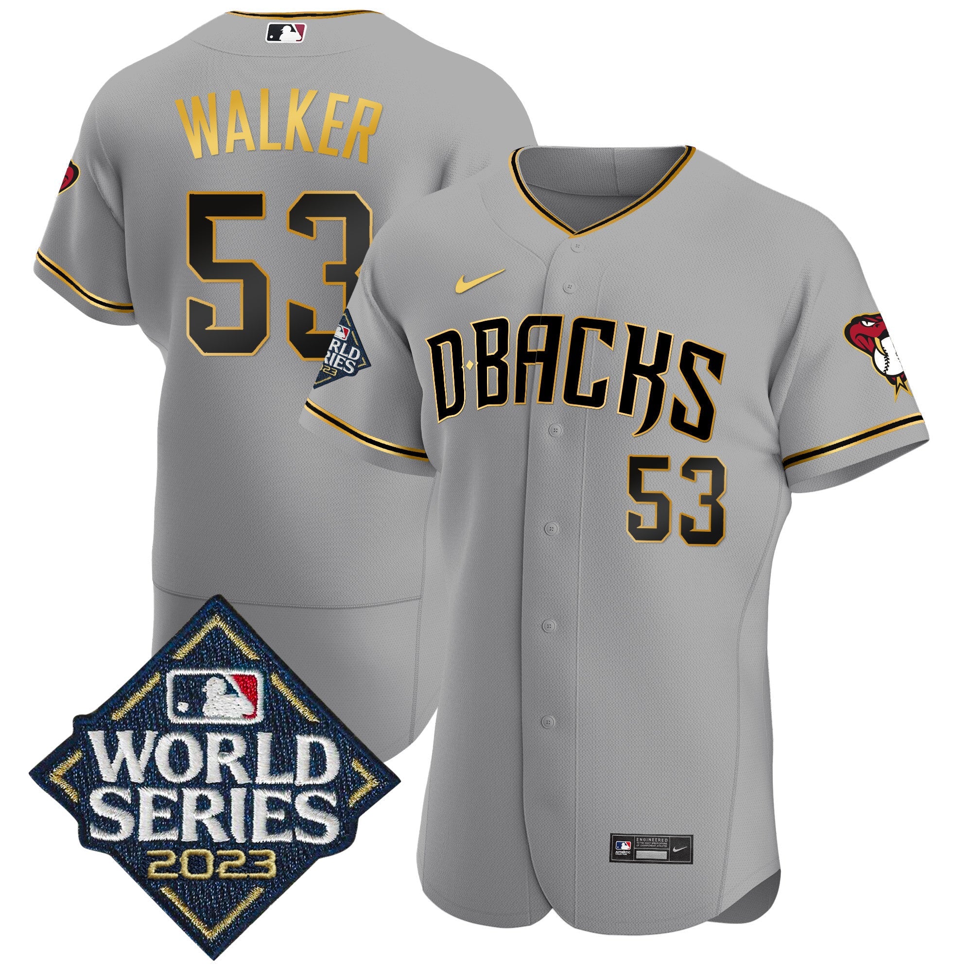 Men’s 2023 World Series Flex Base Gold Jersey