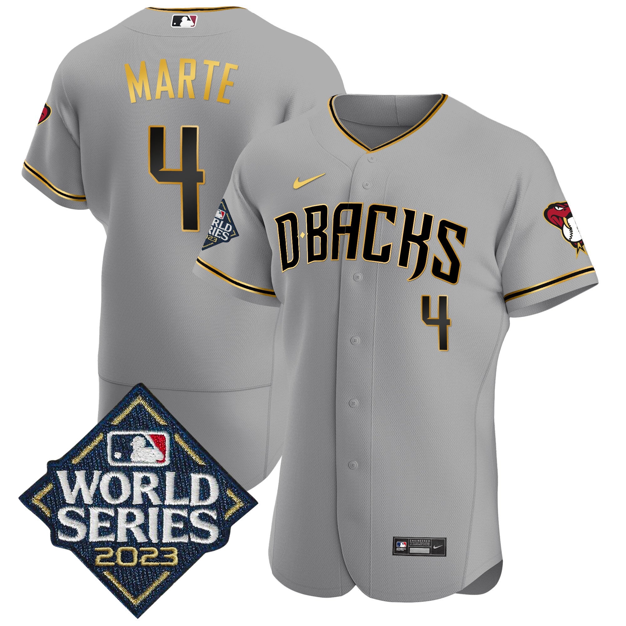 Men’s 2023 World Series Flex Base Gold Jersey