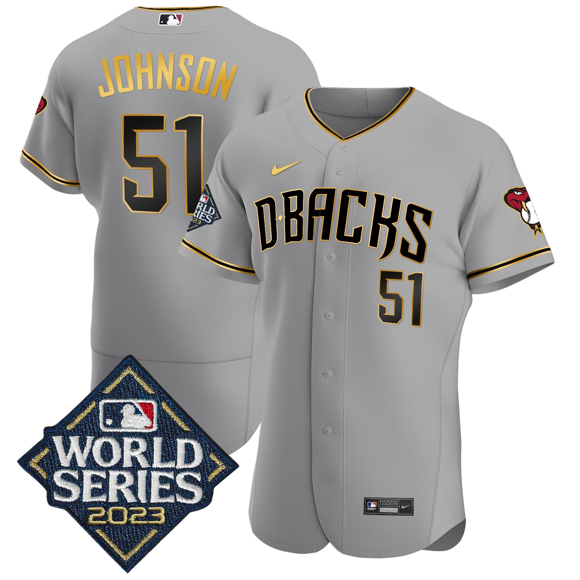 Men’s 2023 World Series Flex Base Gold Jersey