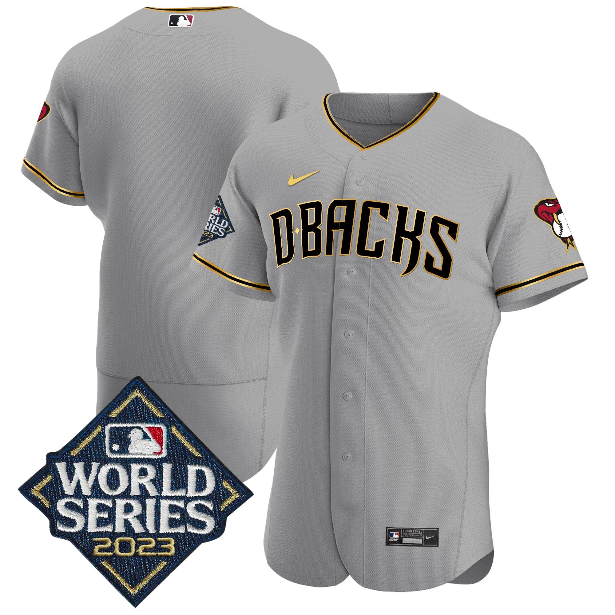 Men’s 2023 World Series Flex Base Gold Jersey