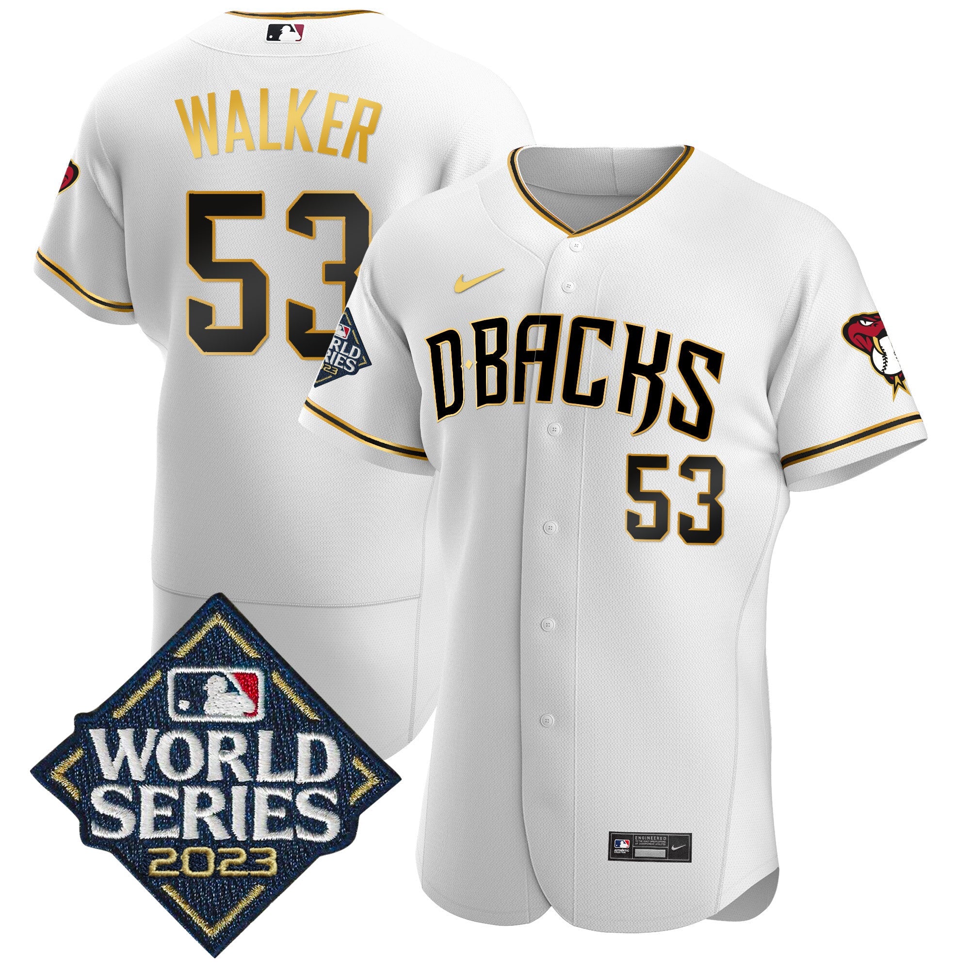 Men’s 2023 World Series Flex Base Gold Jersey