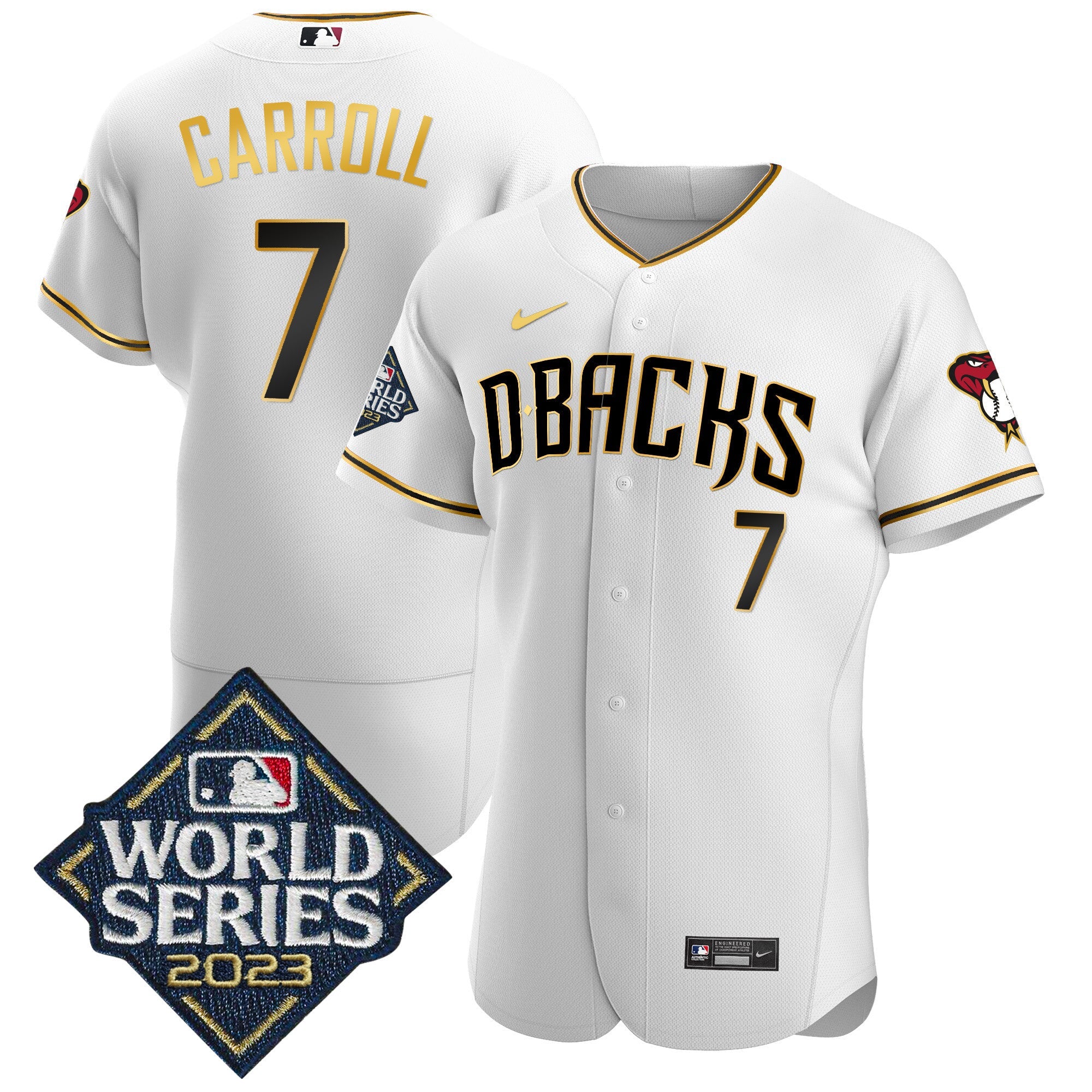 Men’s 2023 World Series Flex Base Gold Jersey