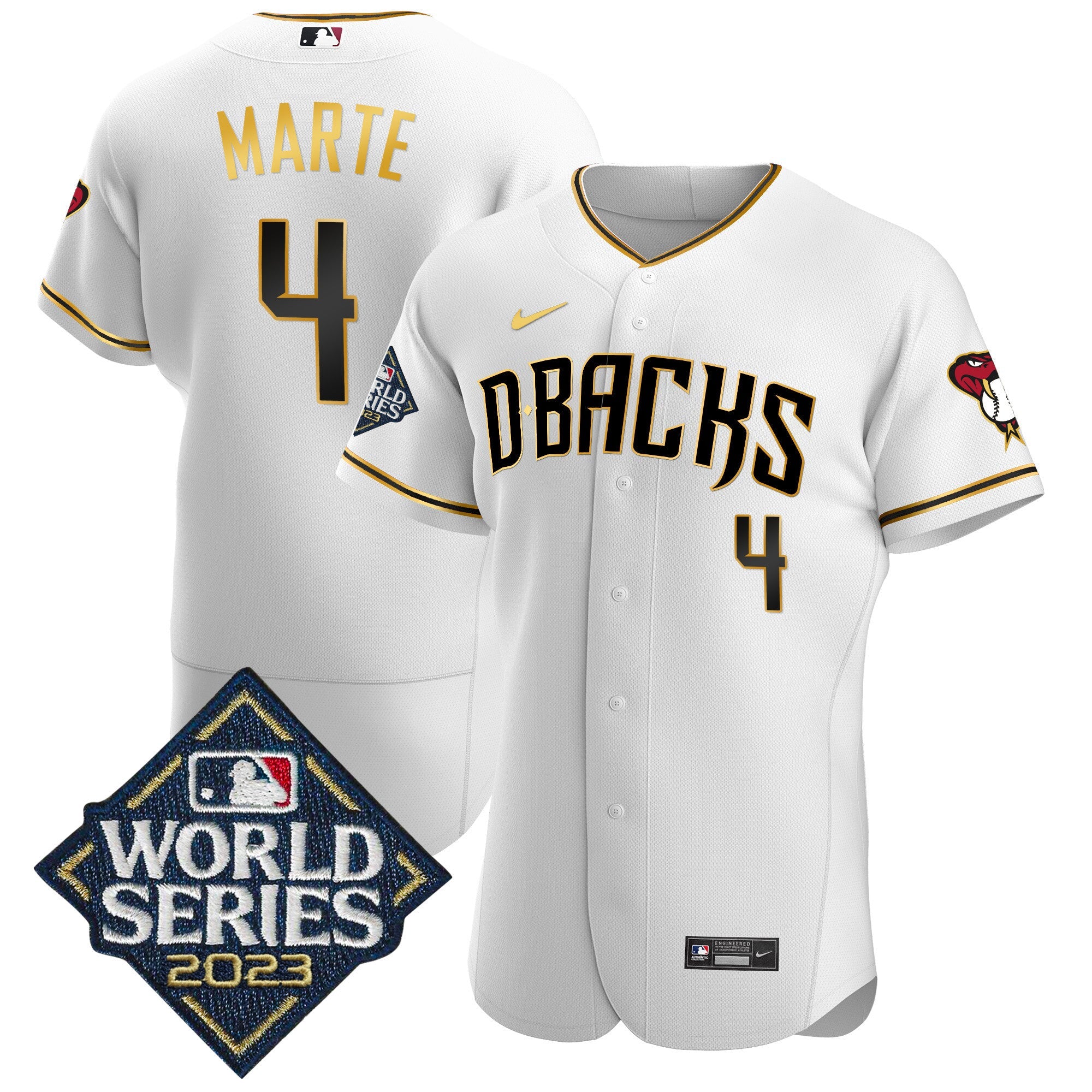 Men’s 2023 World Series Flex Base Gold Jersey