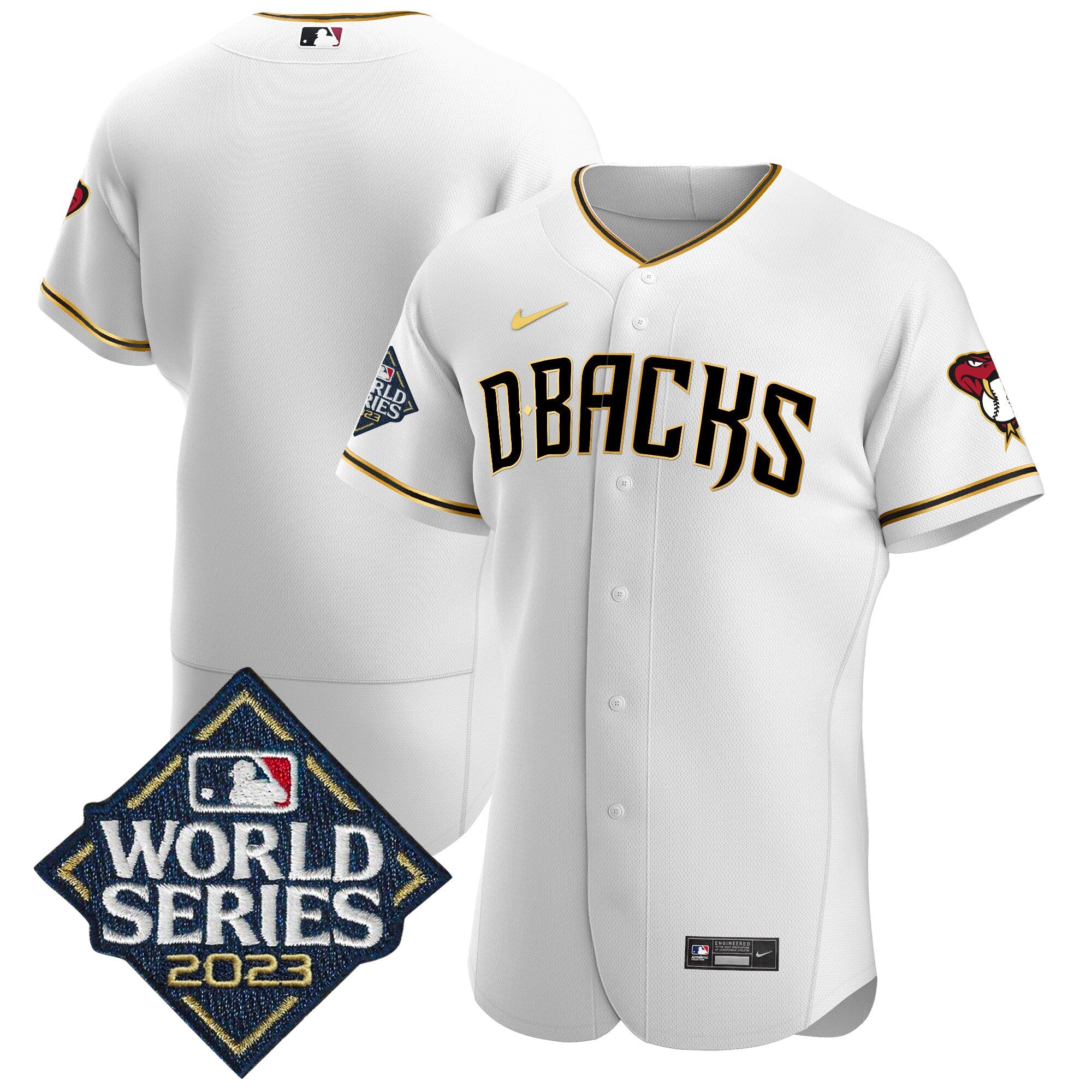 Men’s 2023 World Series Flex Base Gold Jersey