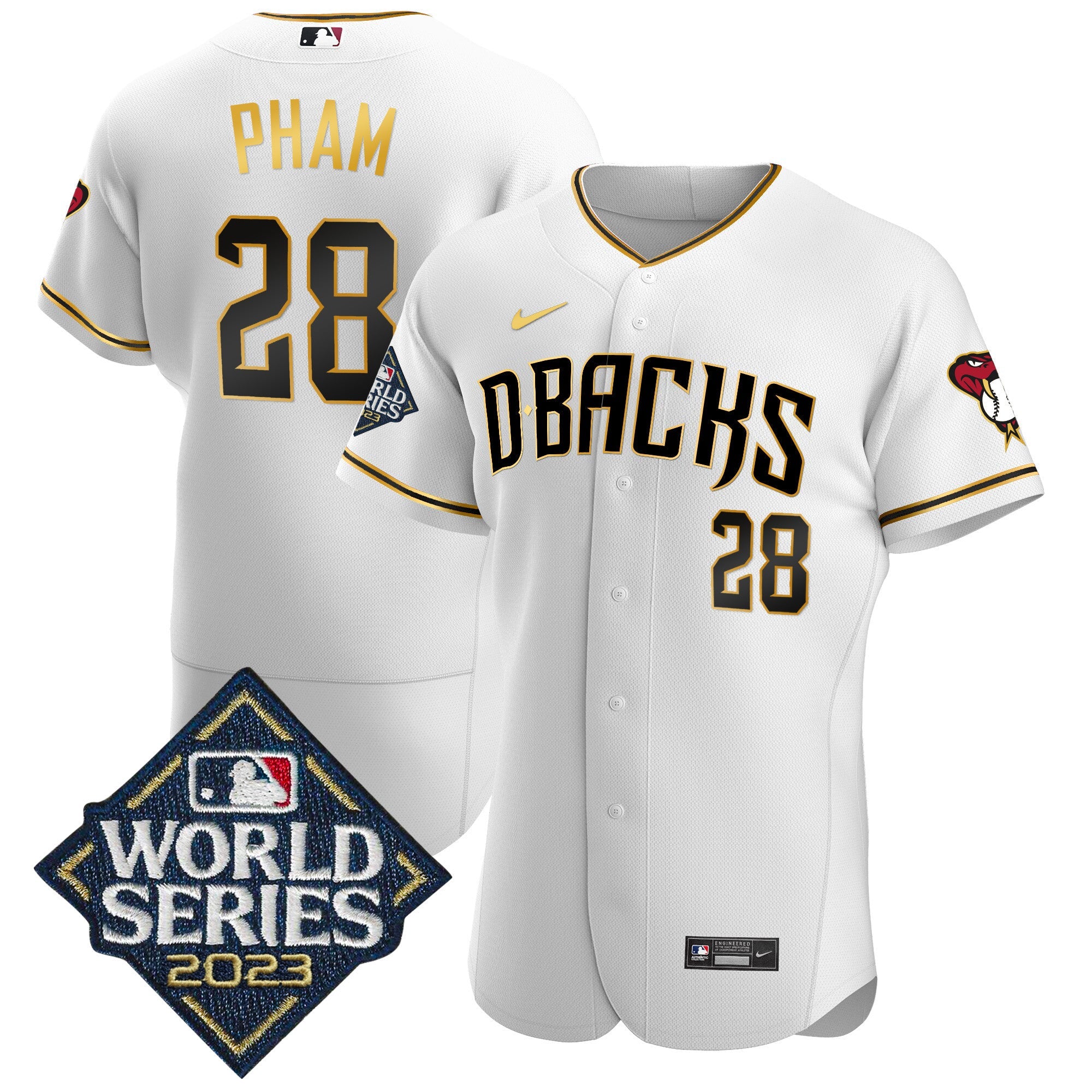 Men’s 2023 World Series Flex Base Gold Jersey