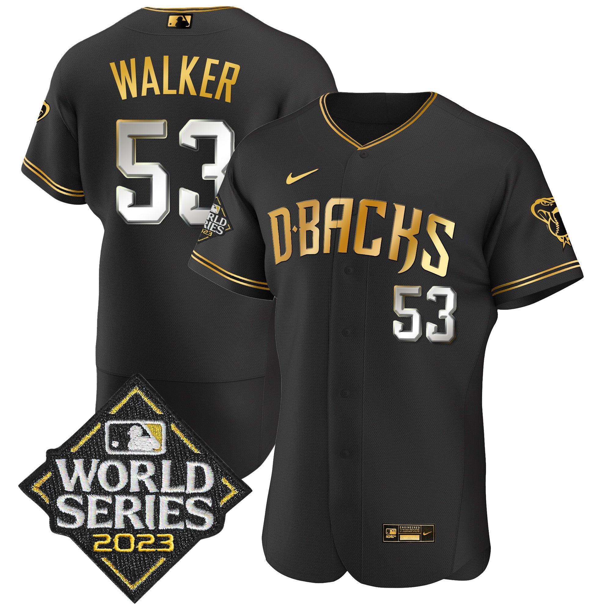 Men’s 2023 World Series Flex Base Gold Jersey