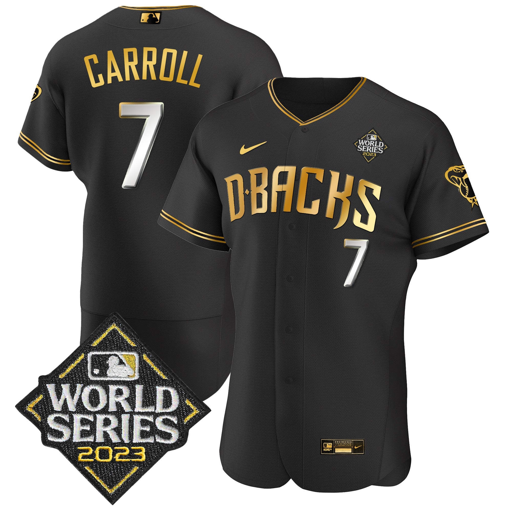 Men’s 2023 World Series Flex Base Gold Jersey V2