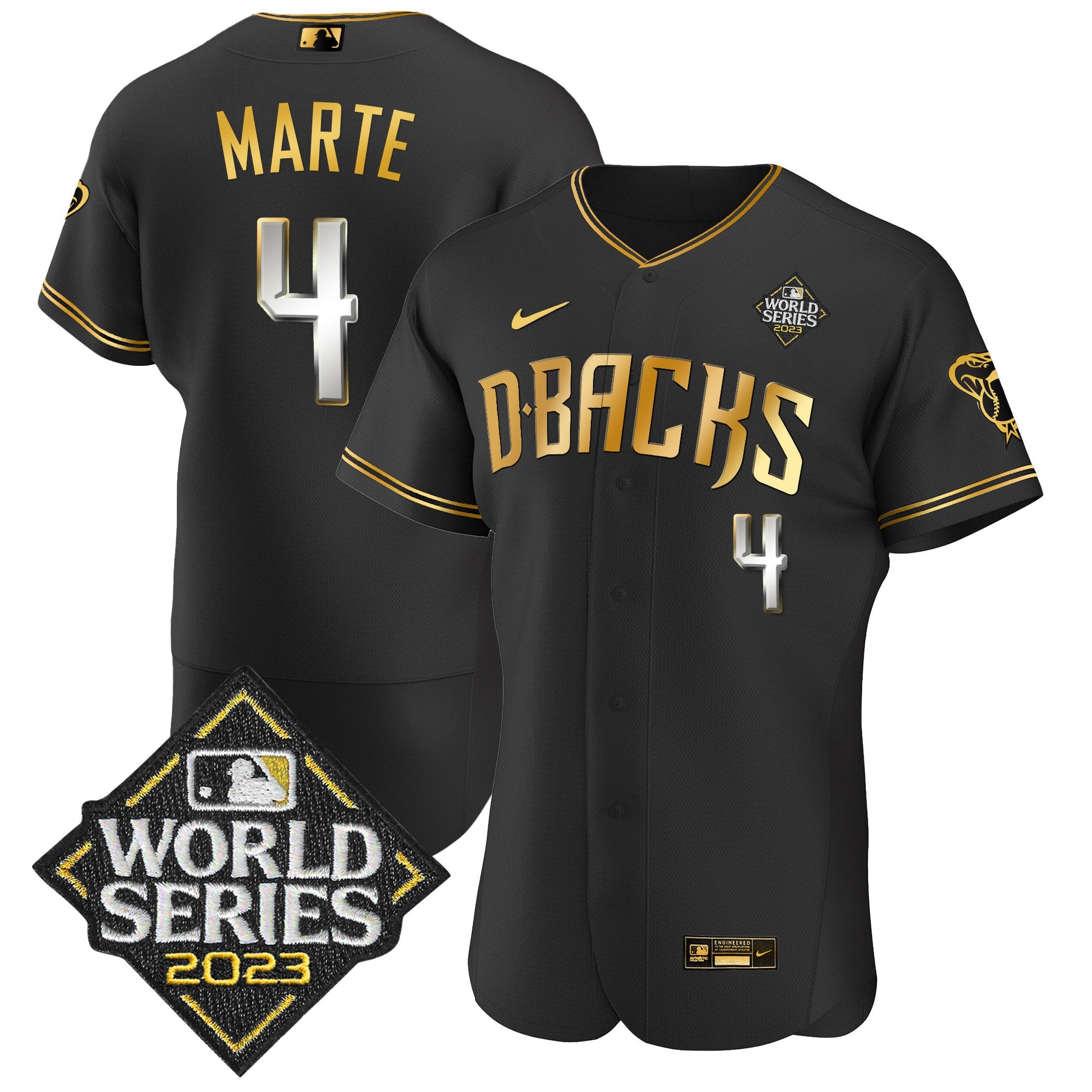 Men’s 2023 World Series Flex Base Gold Jersey V2