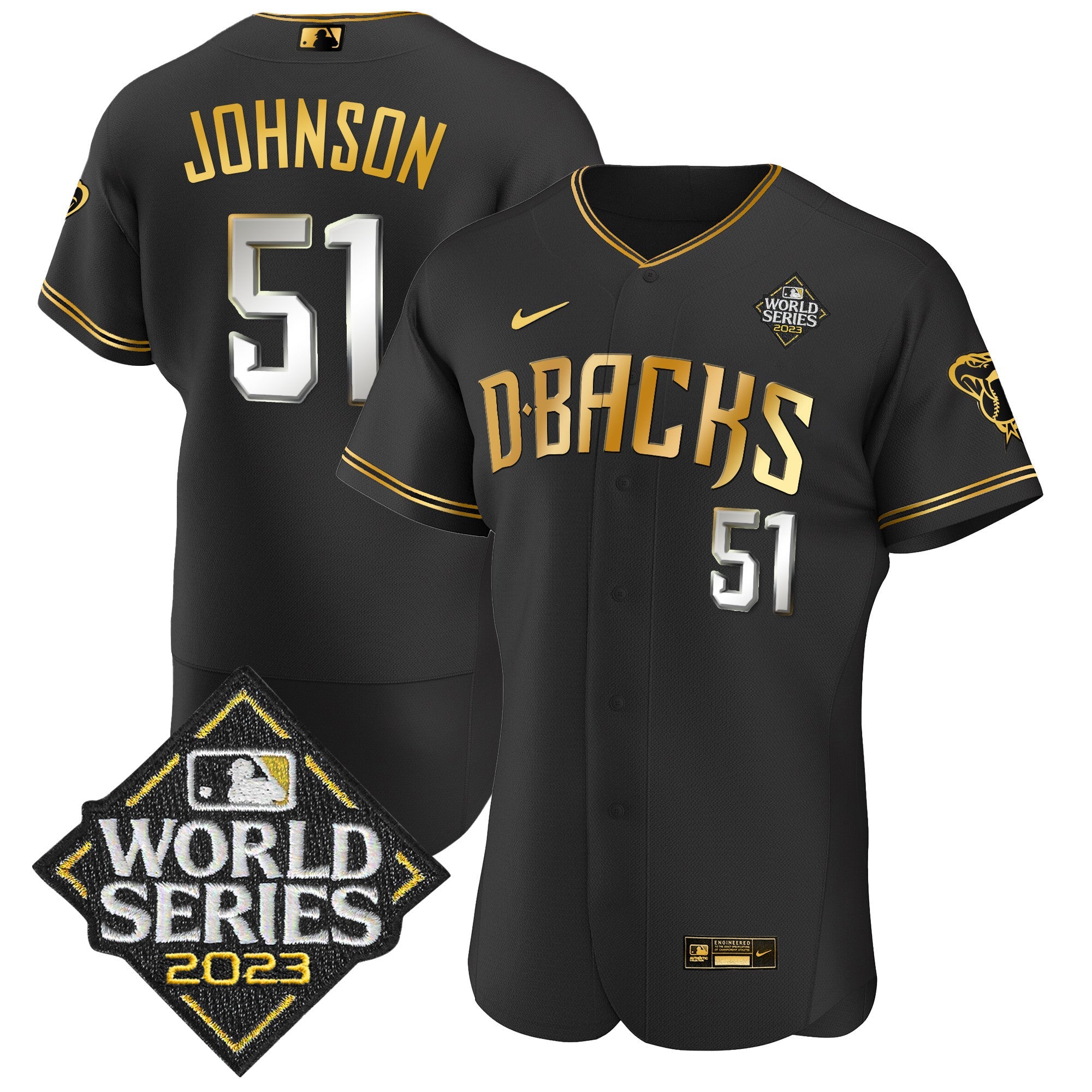 Men’s 2023 World Series Flex Base Gold Jersey V2