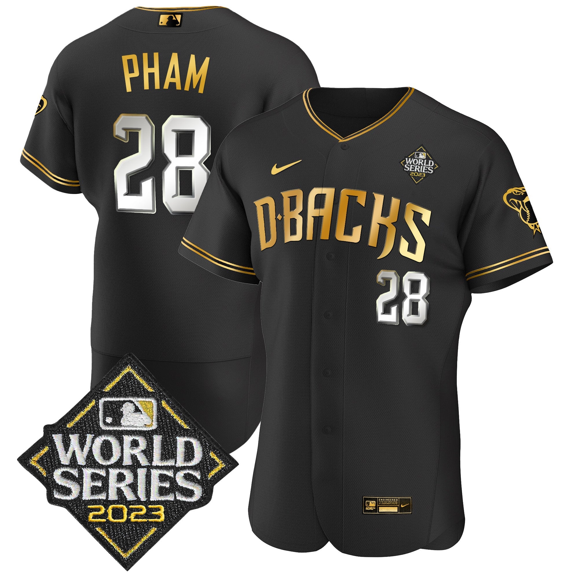 Men’s 2023 World Series Flex Base Gold Jersey V2