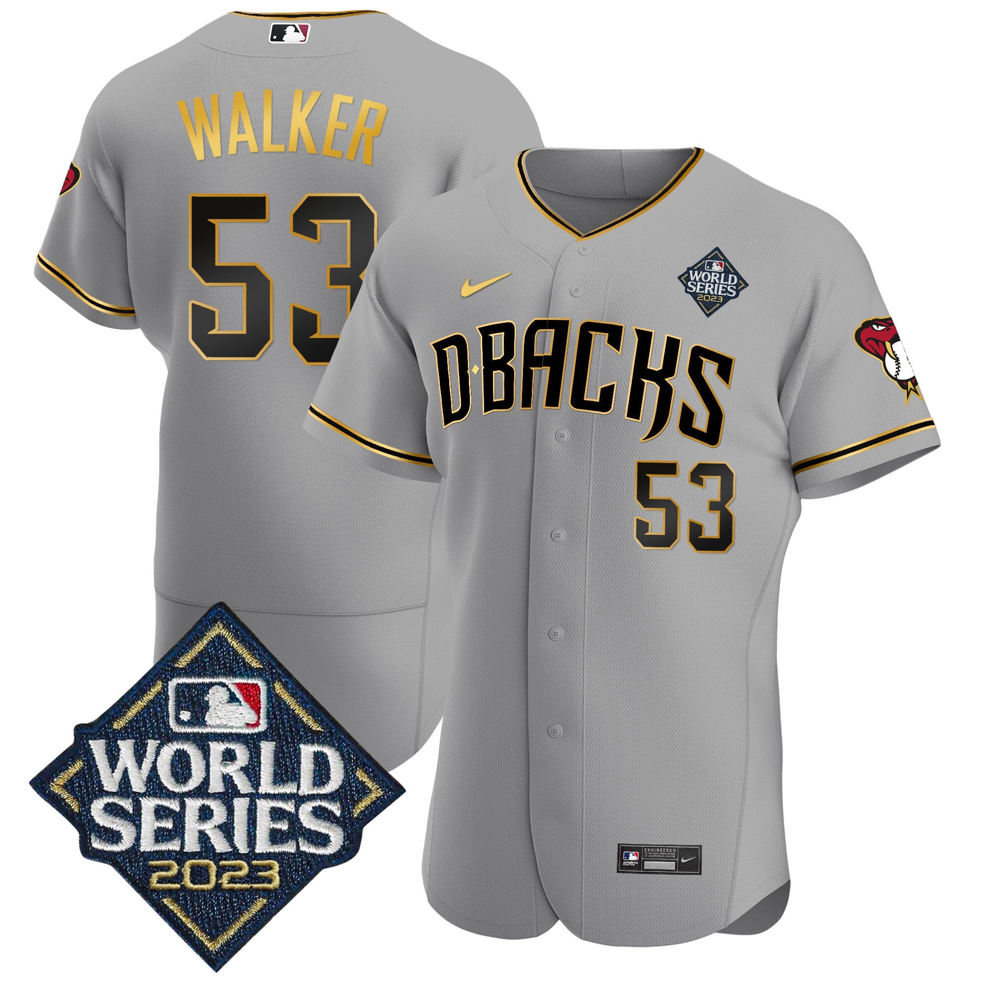 Men’s 2023 World Series Flex Base Gold Jersey V2