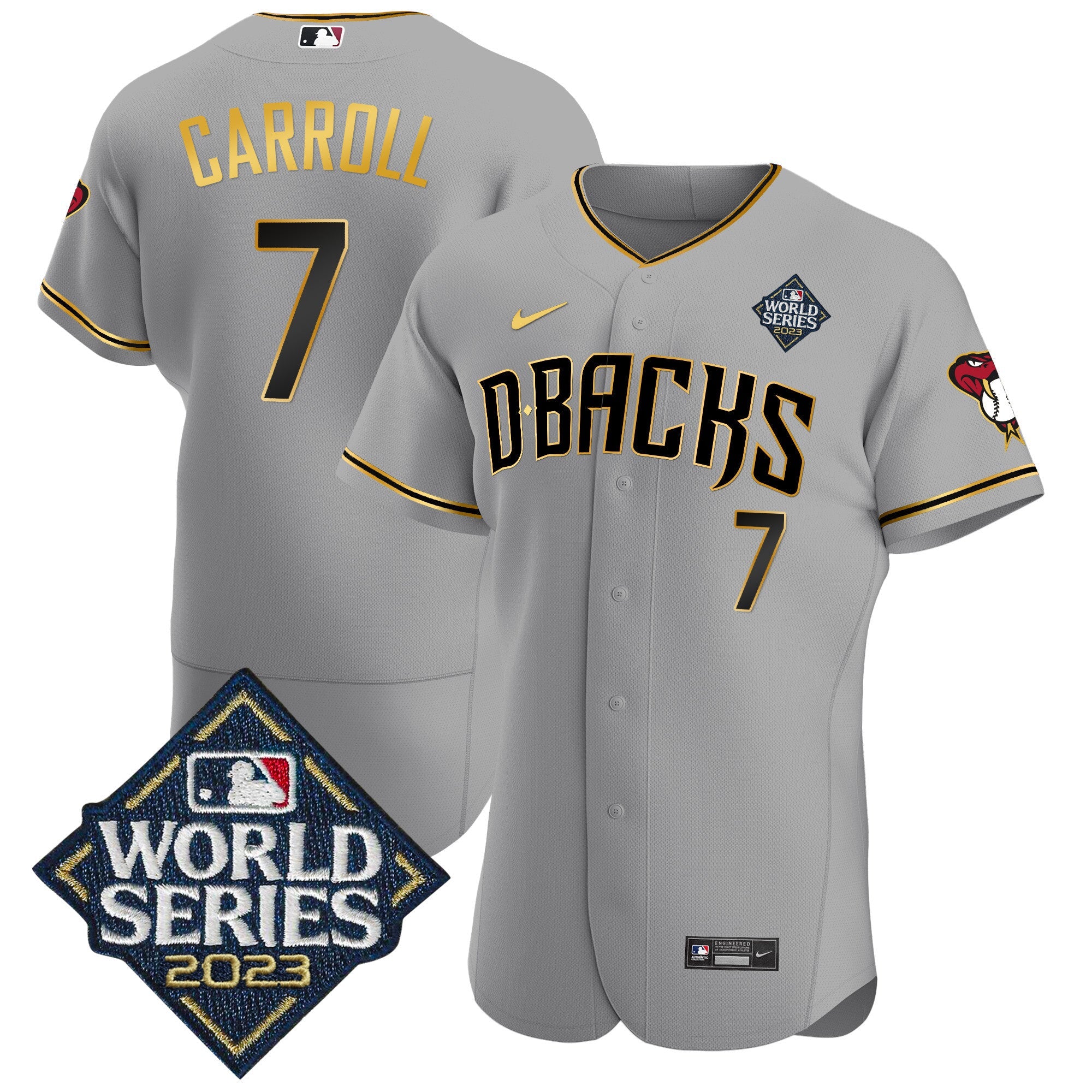 Men’s 2023 World Series Flex Base Gold Jersey V2