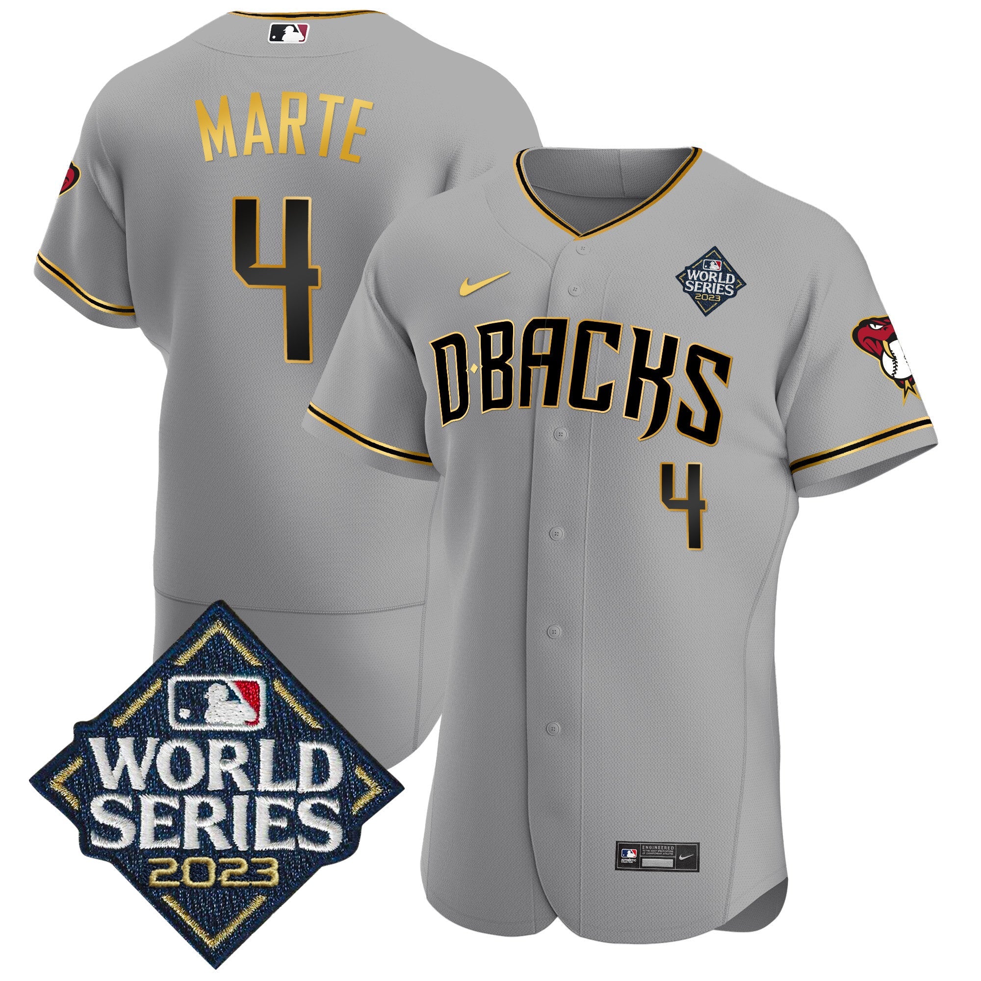 Men’s 2023 World Series Flex Base Gold Jersey V2