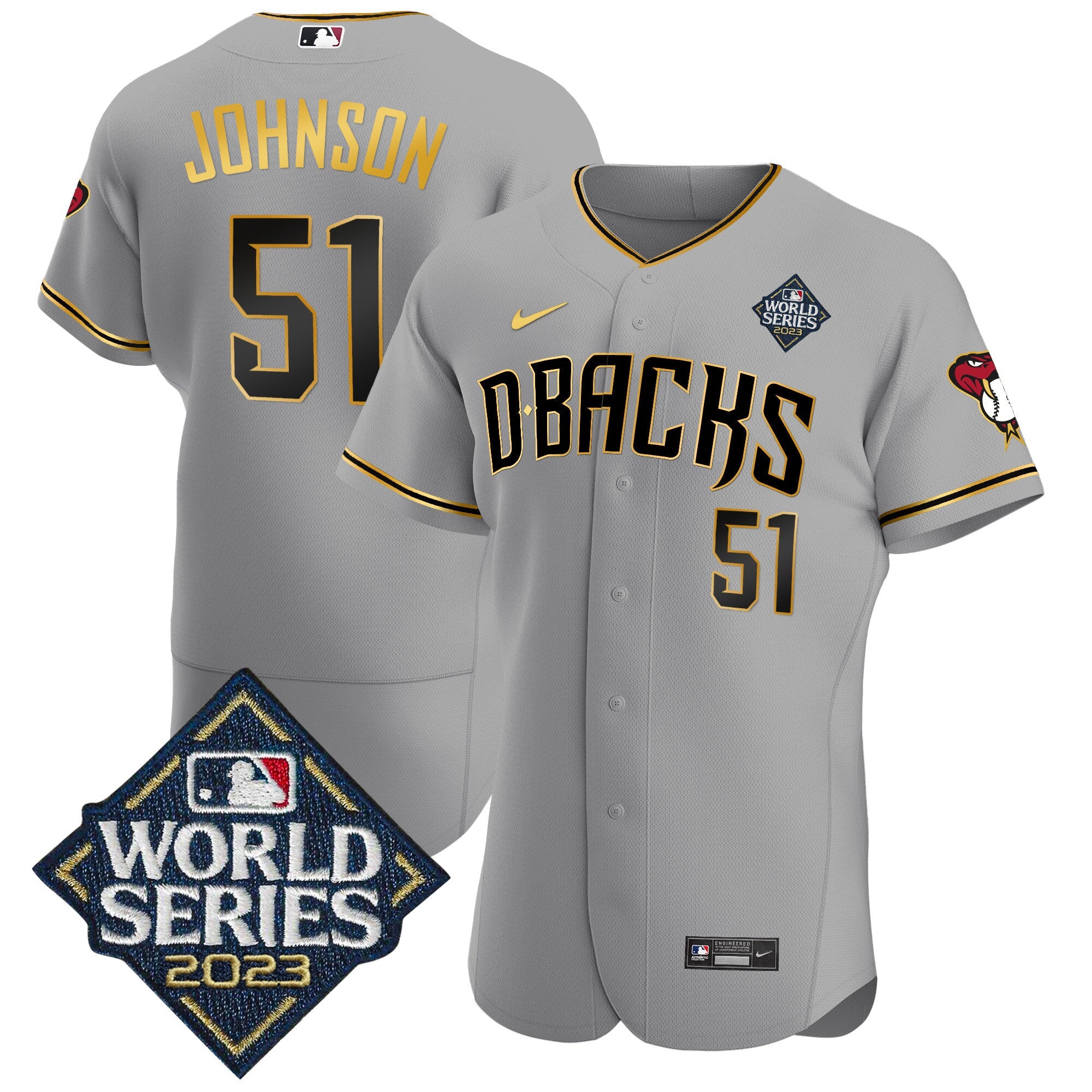 Men’s 2023 World Series Flex Base Gold Jersey V2