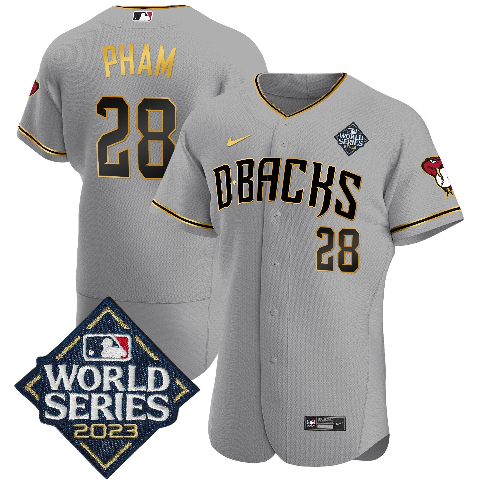 Men’s 2023 World Series Flex Base Gold Jersey V2