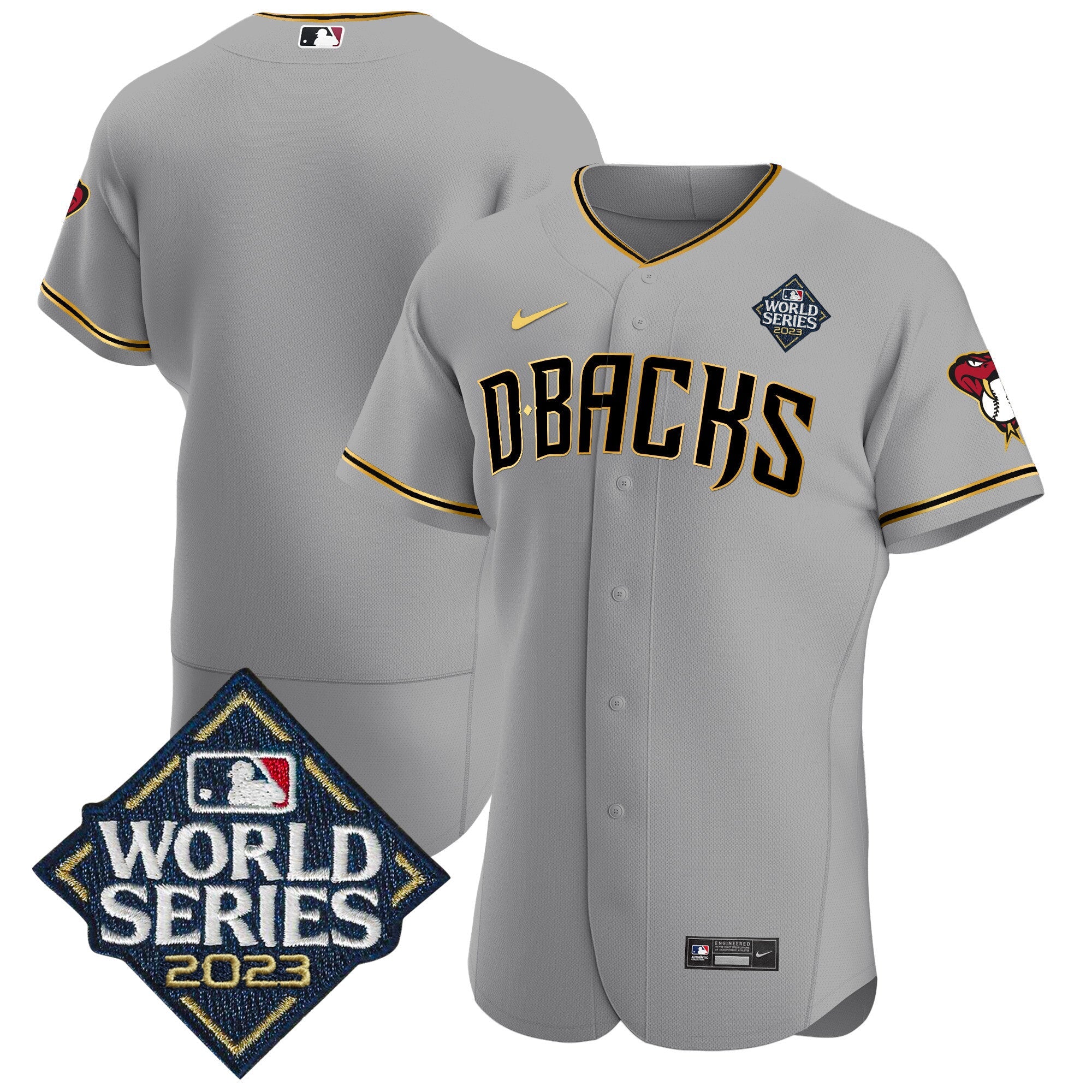 Men’s 2023 World Series Flex Base Gold Jersey V2