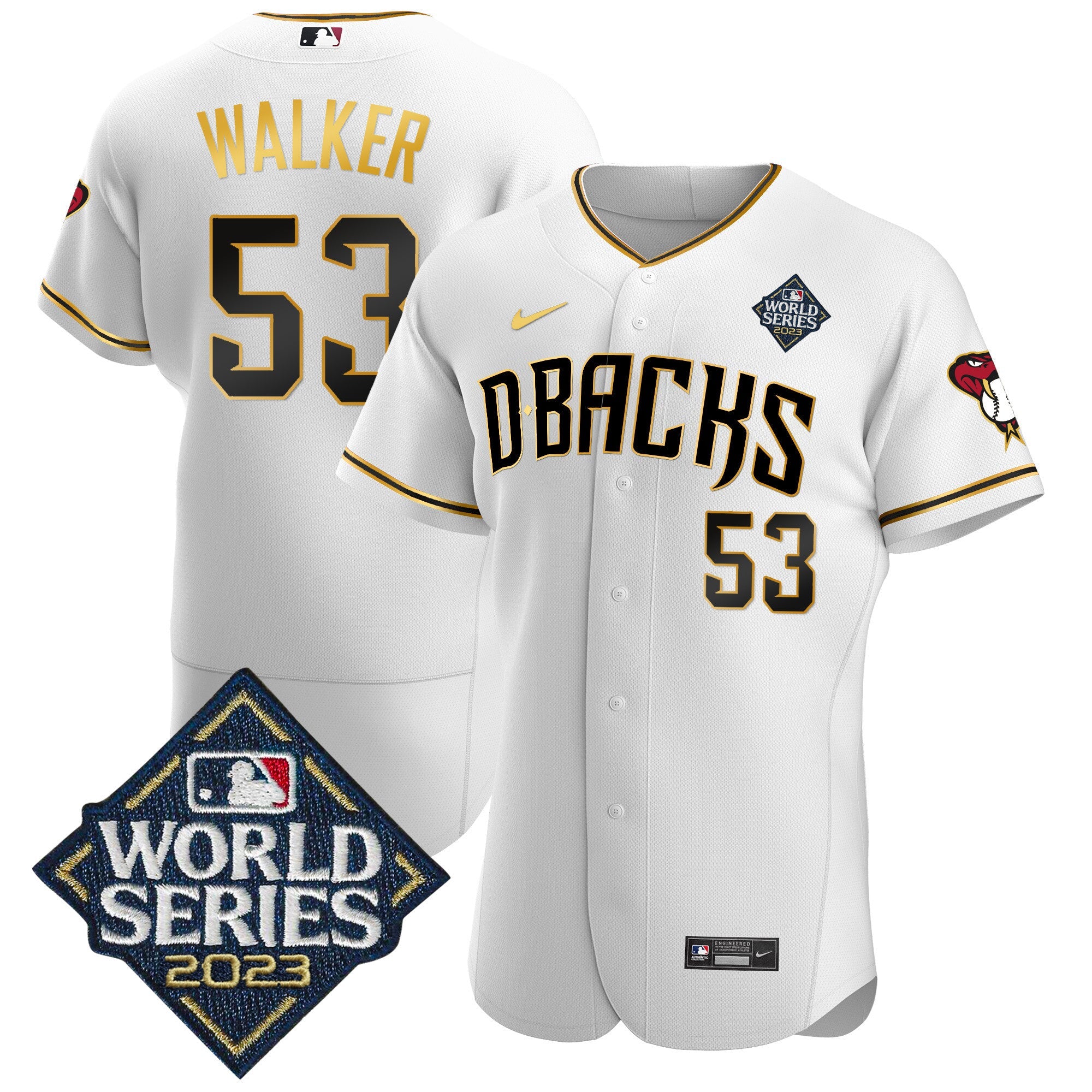 Men’s 2023 World Series Flex Base Gold Jersey V2