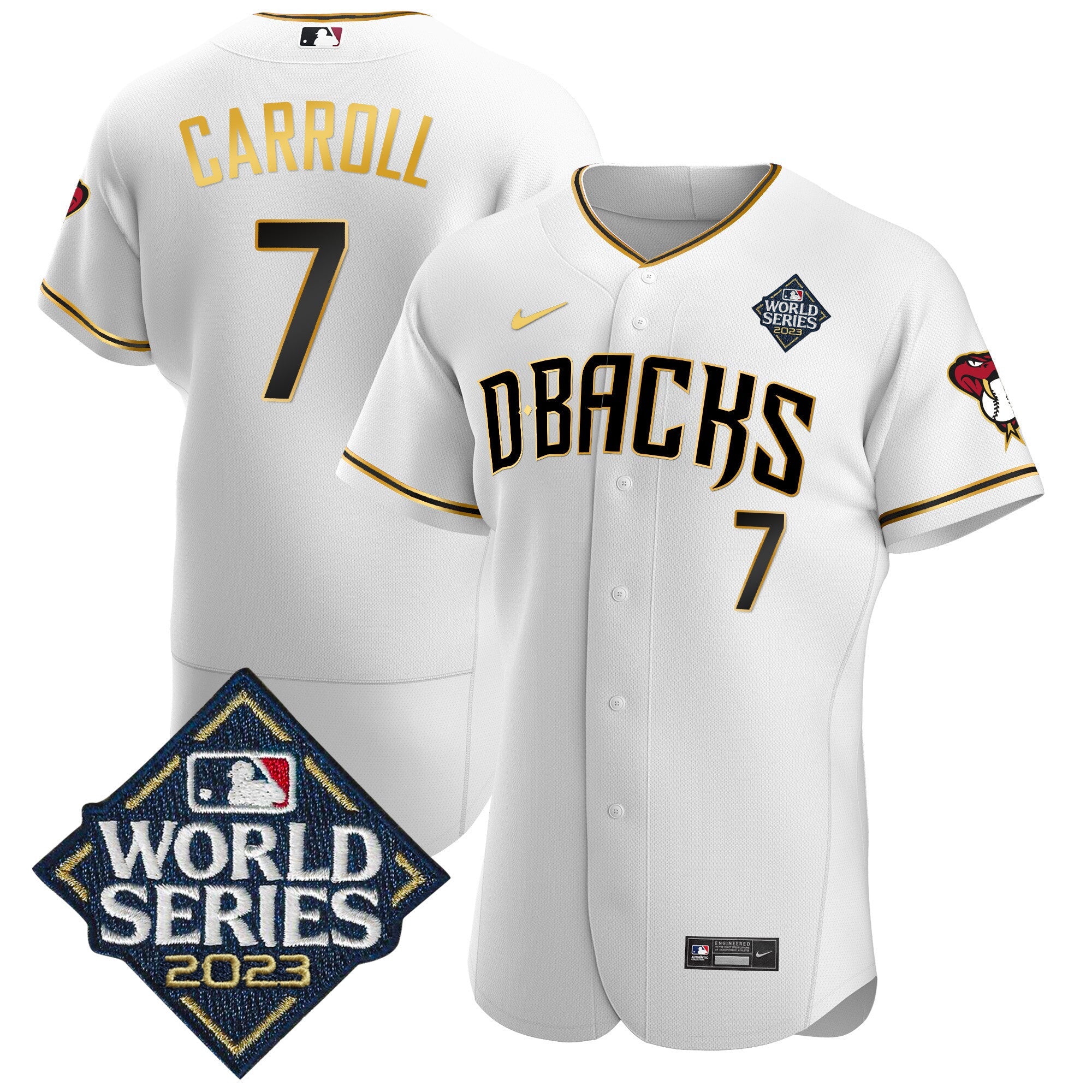 Men’s 2023 World Series Flex Base Gold Jersey V2