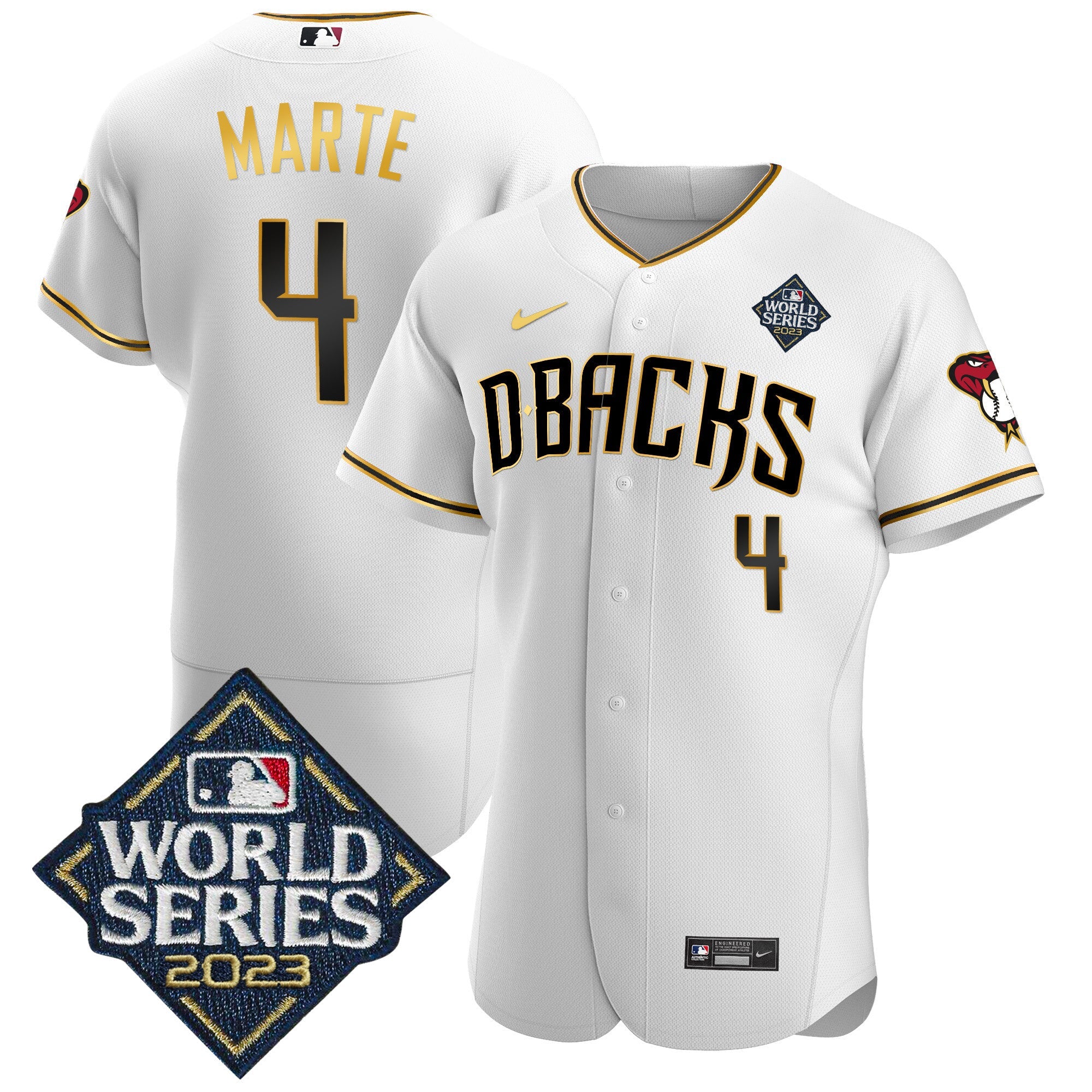 Men’s 2023 World Series Flex Base Gold Jersey V2