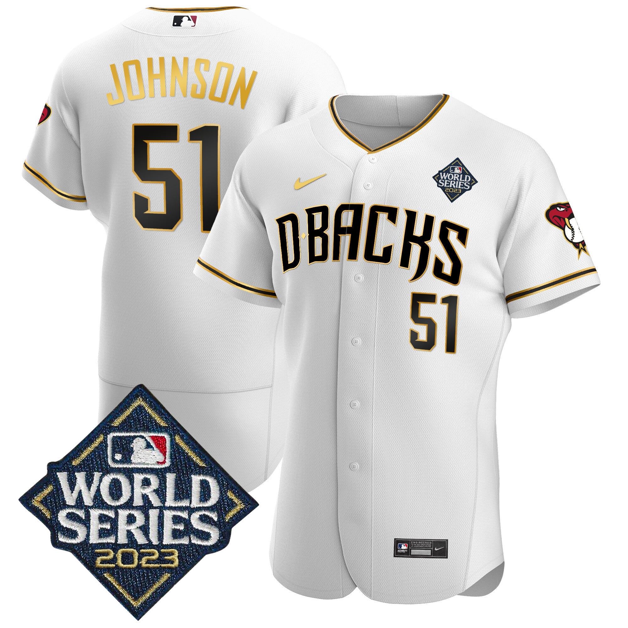 Men’s 2023 World Series Flex Base Gold Jersey V2