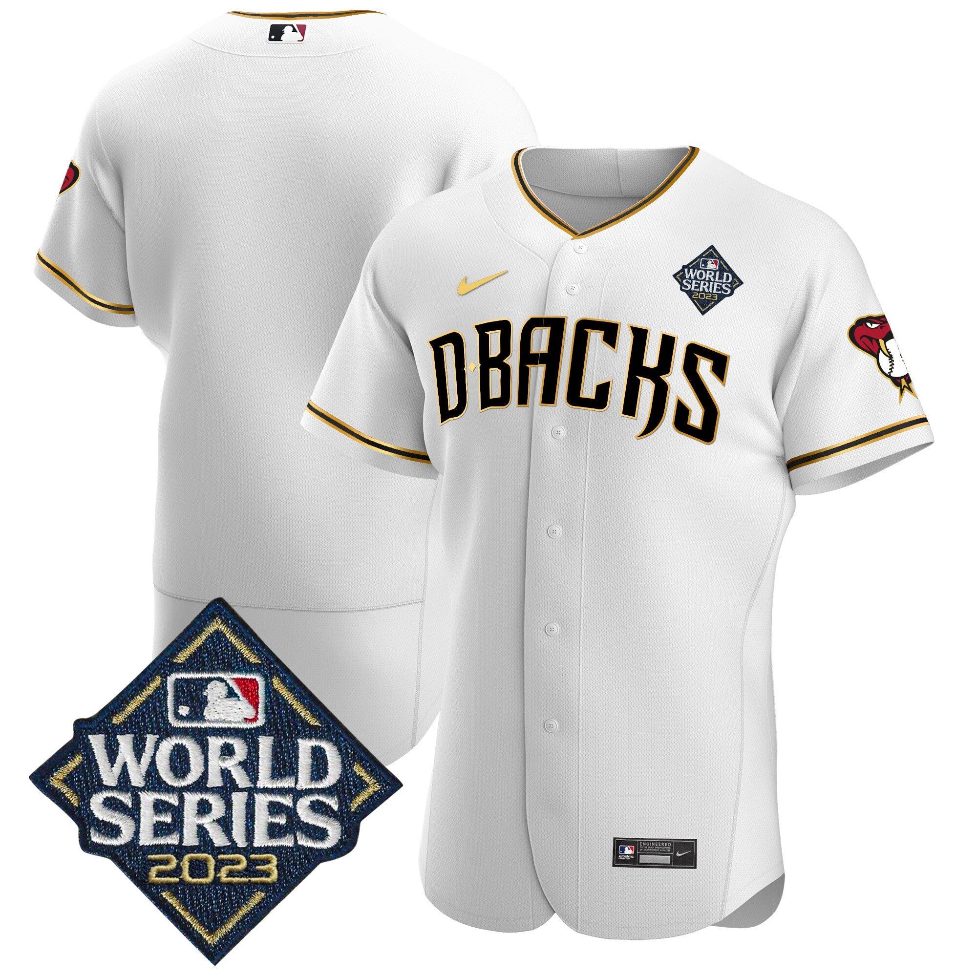 Men’s 2023 World Series Flex Base Gold Jersey V2