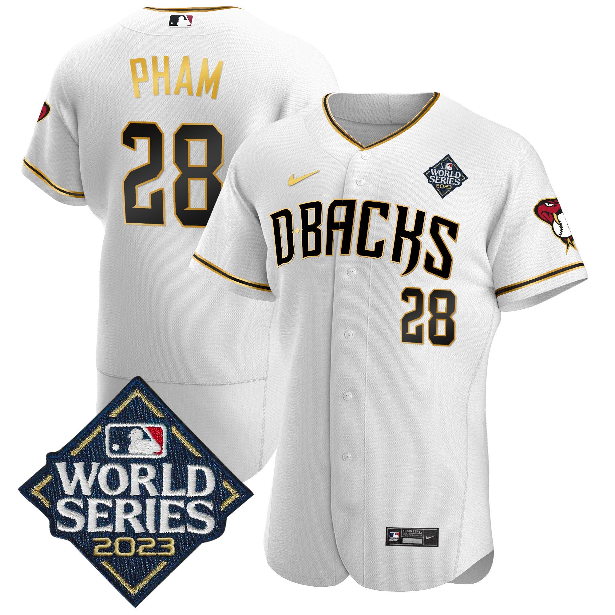 Men’s 2023 World Series Flex Base Gold Jersey V2