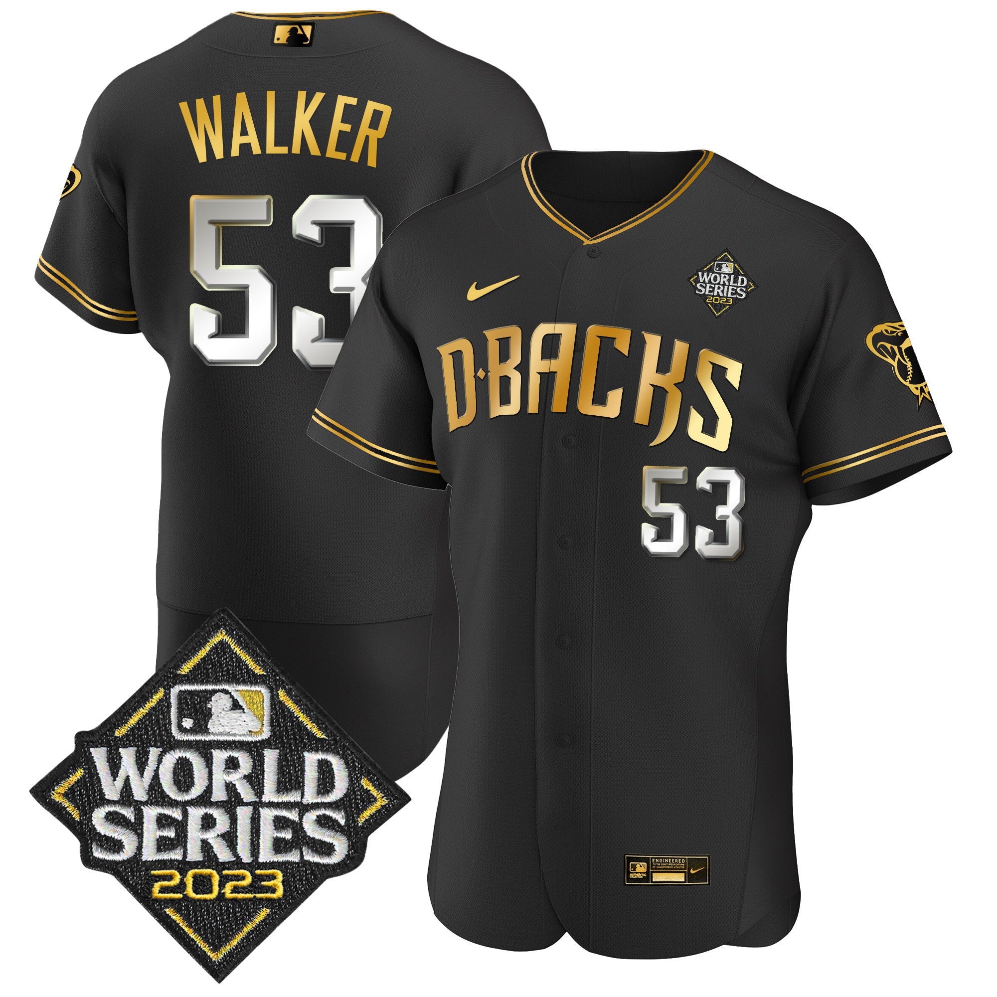 Men’s 2023 World Series Flex Base Gold Jersey V2