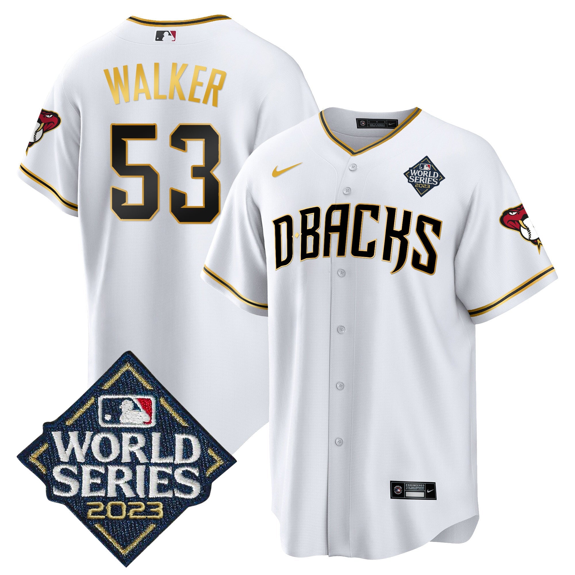 Men’s 2023 World Series Cool Base Gold Jersey V2