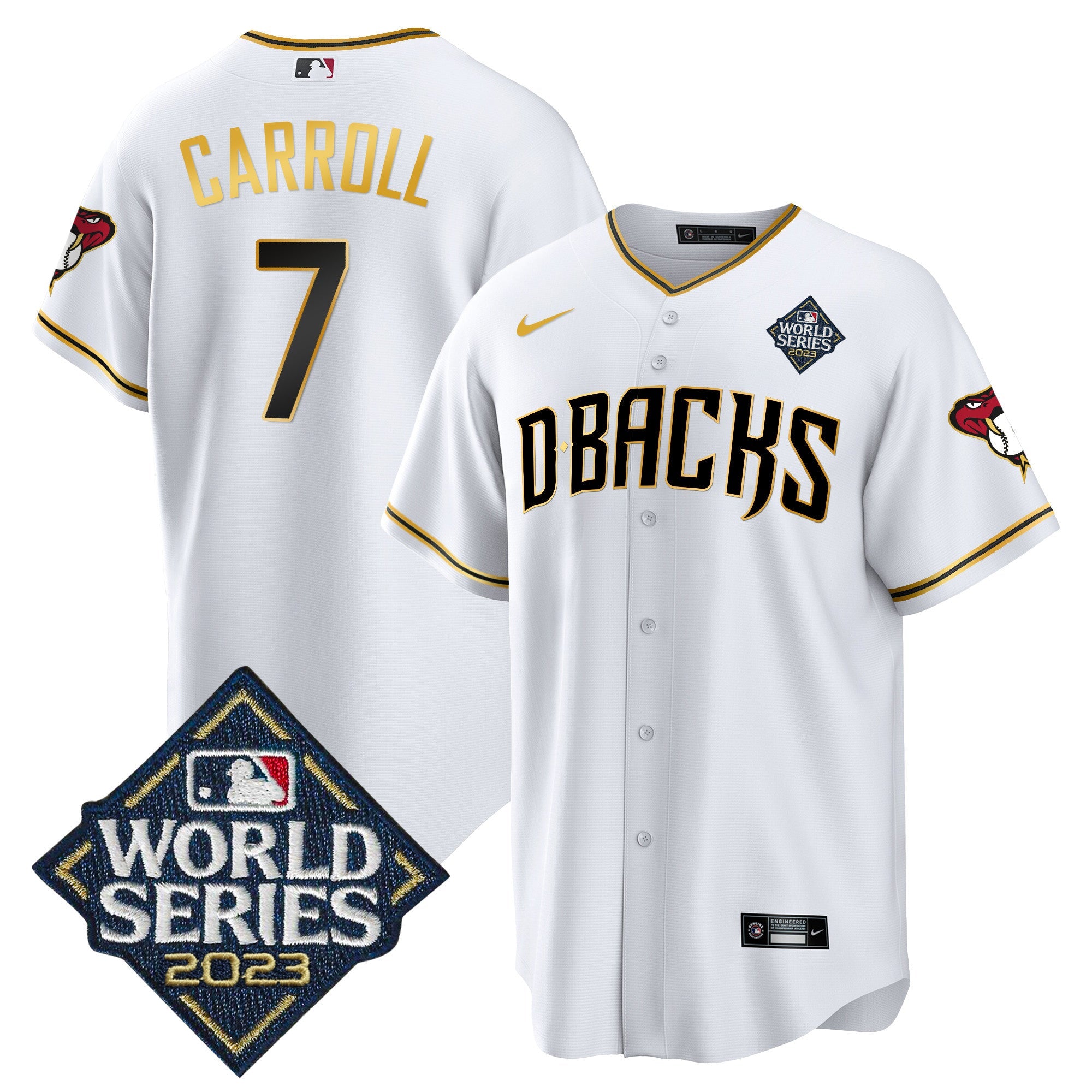 Men’s 2023 World Series Cool Base Gold Jersey V2