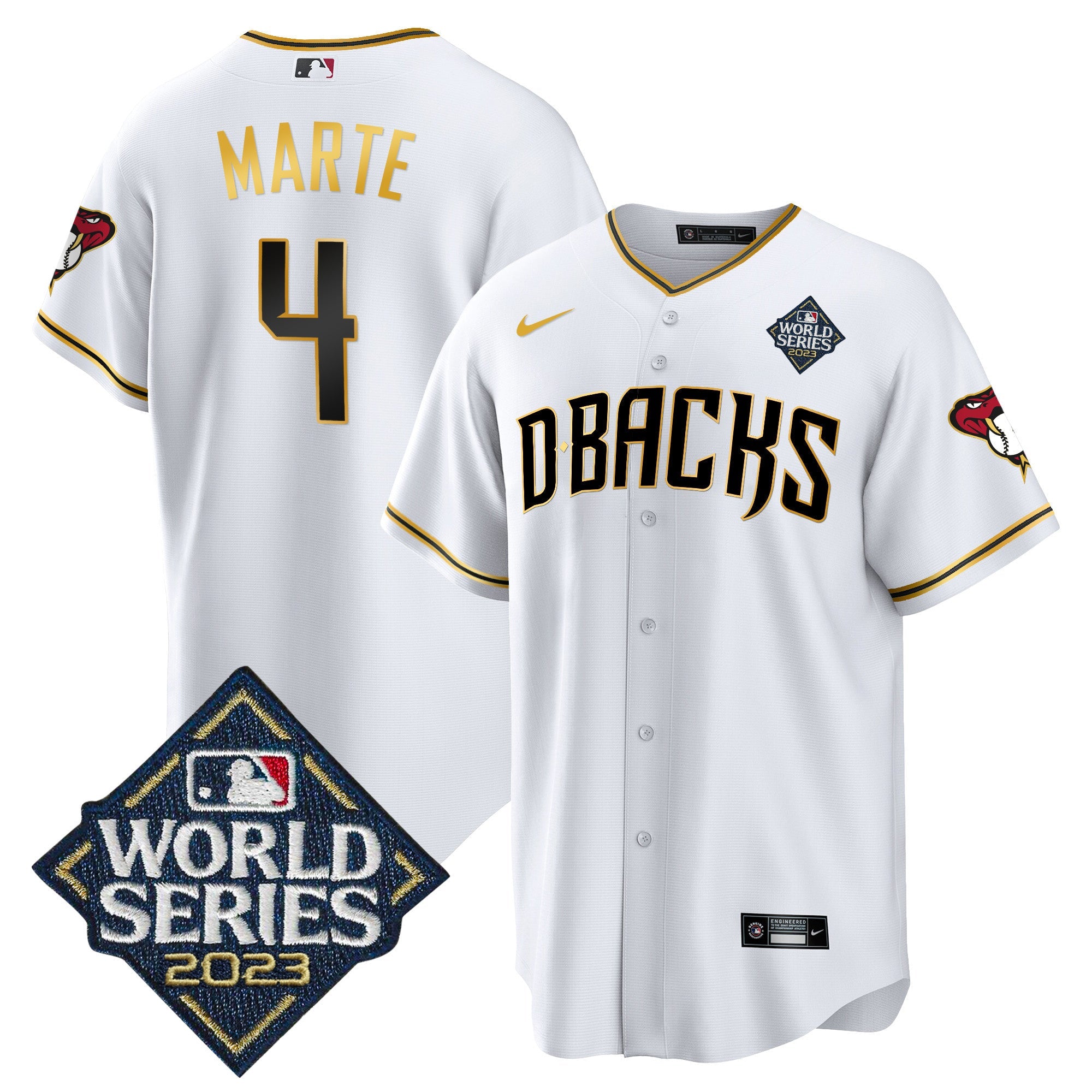 Men’s 2023 World Series Cool Base Gold Jersey V2