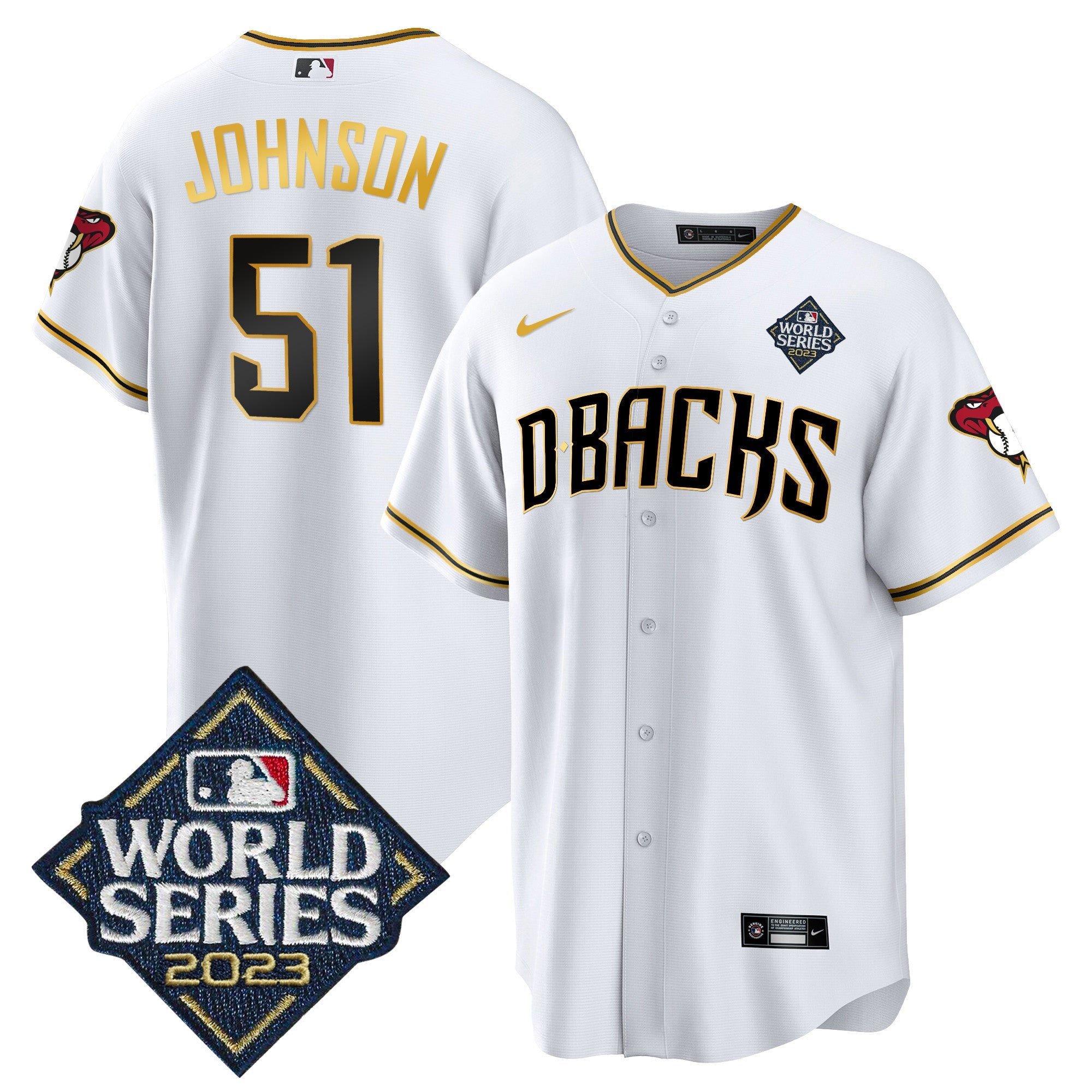 Men’s 2023 World Series Cool Base Gold Jersey V2