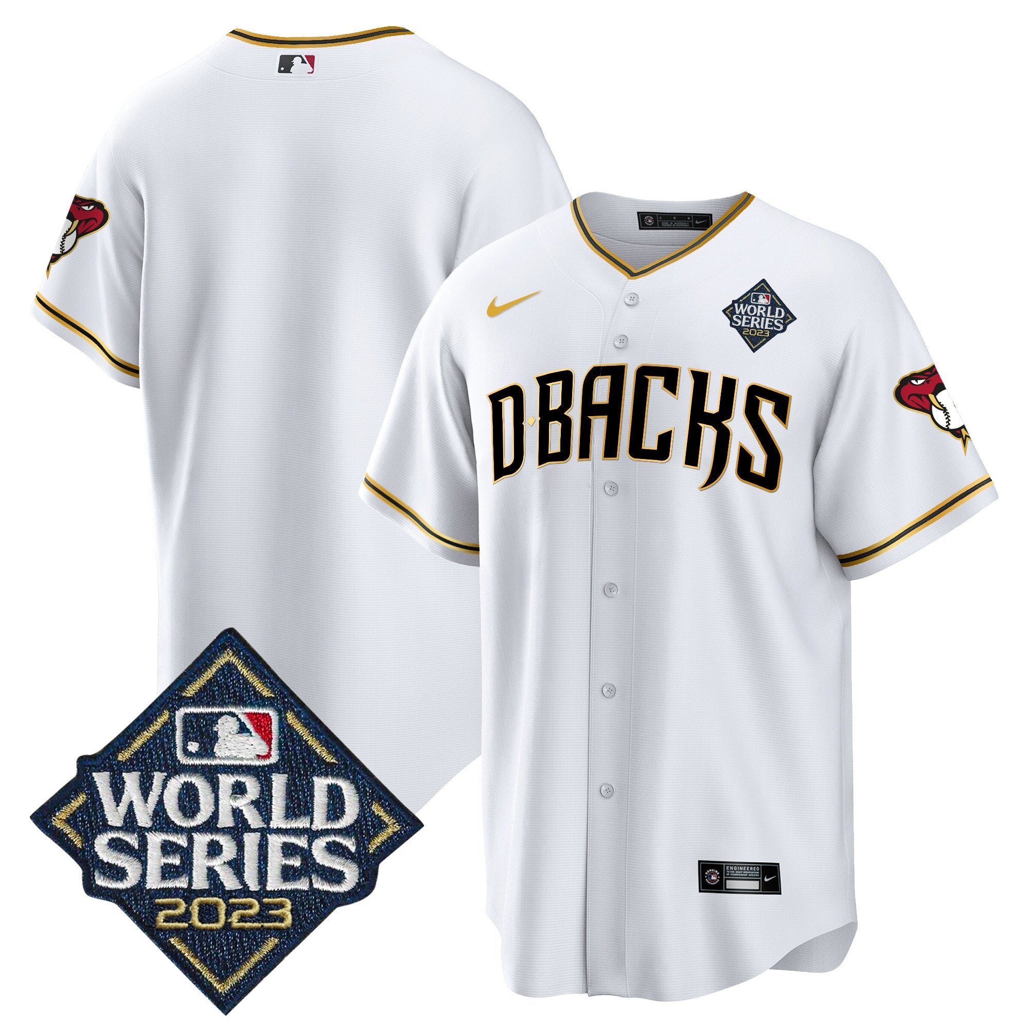 Men’s 2023 World Series Cool Base Gold Jersey V2