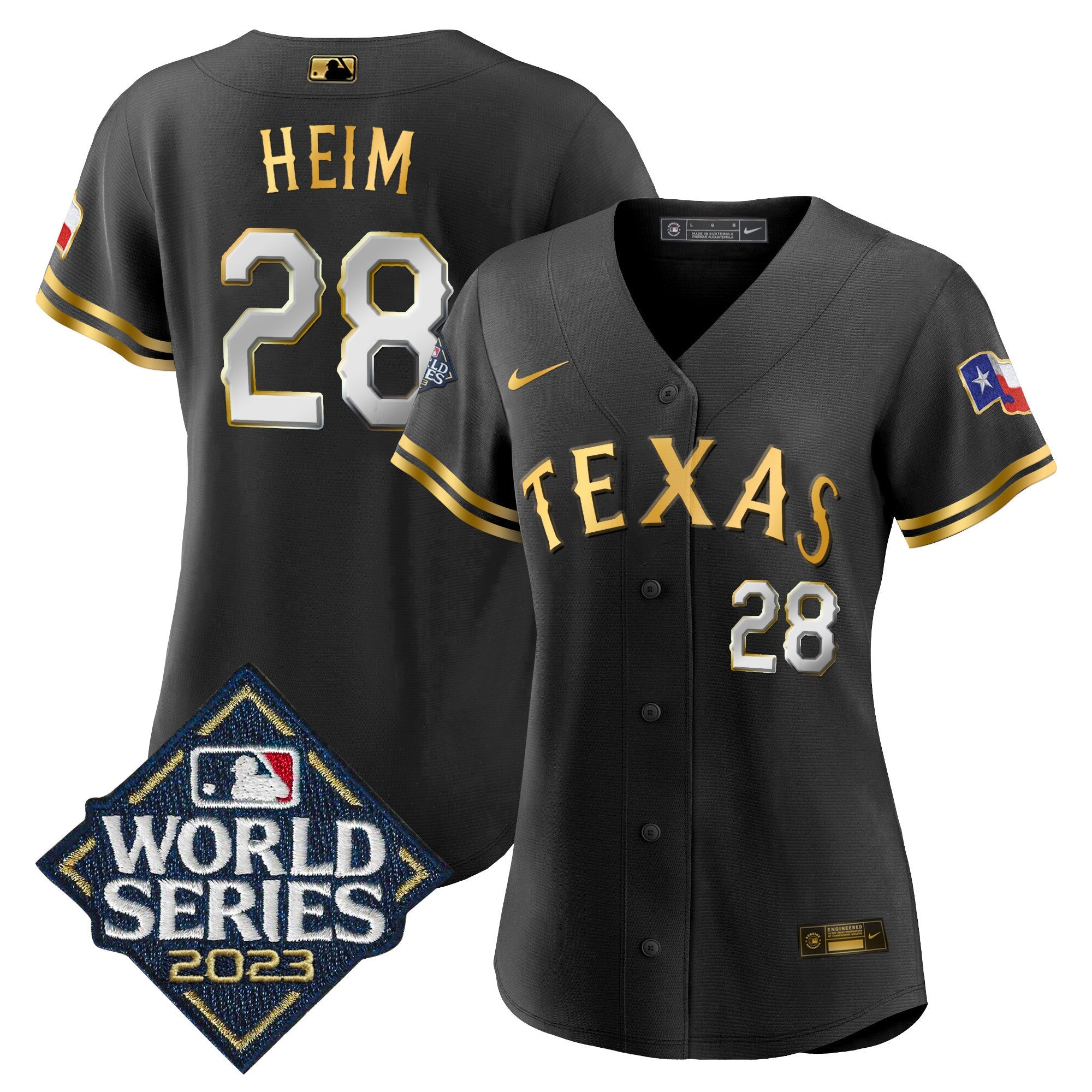 Women’s Texas 2023 World Series Baseball Jersey
