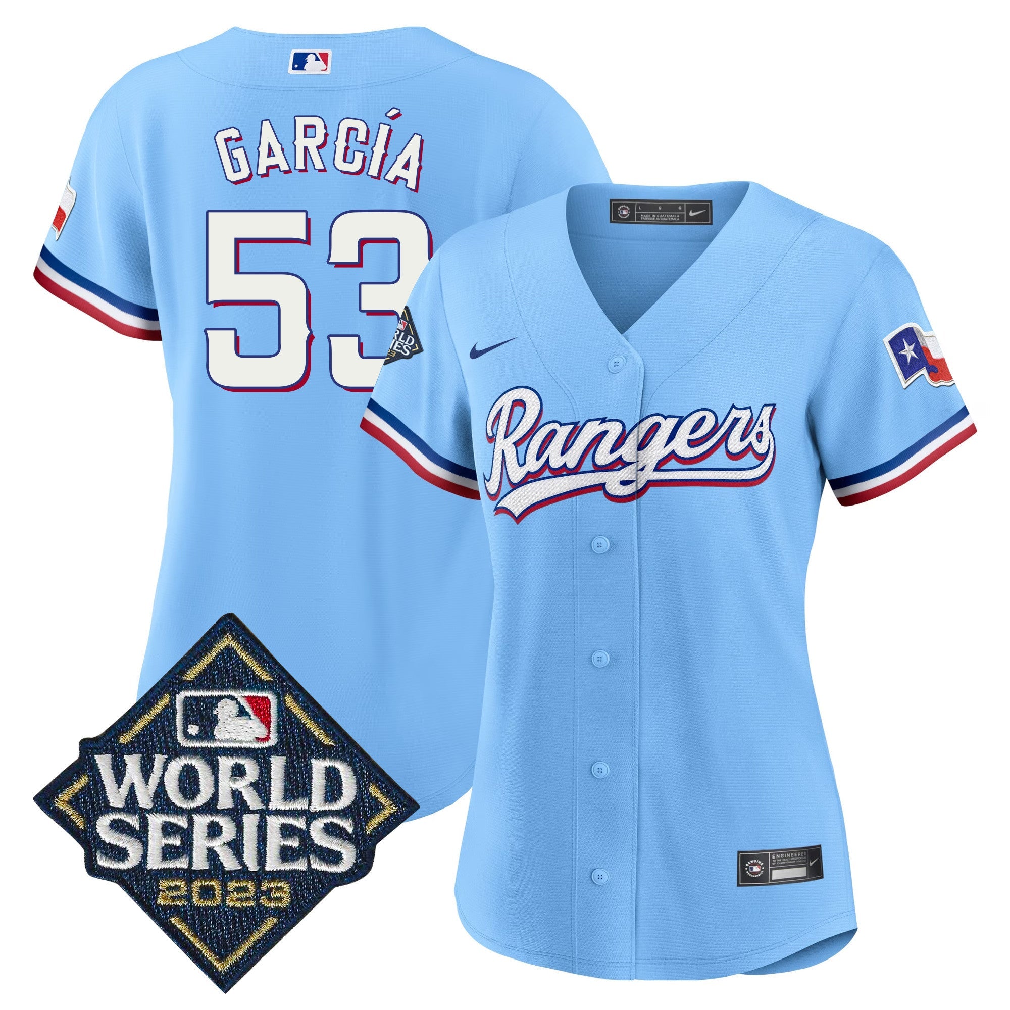 Women’s Texas 2023 World Series Baseball Jersey