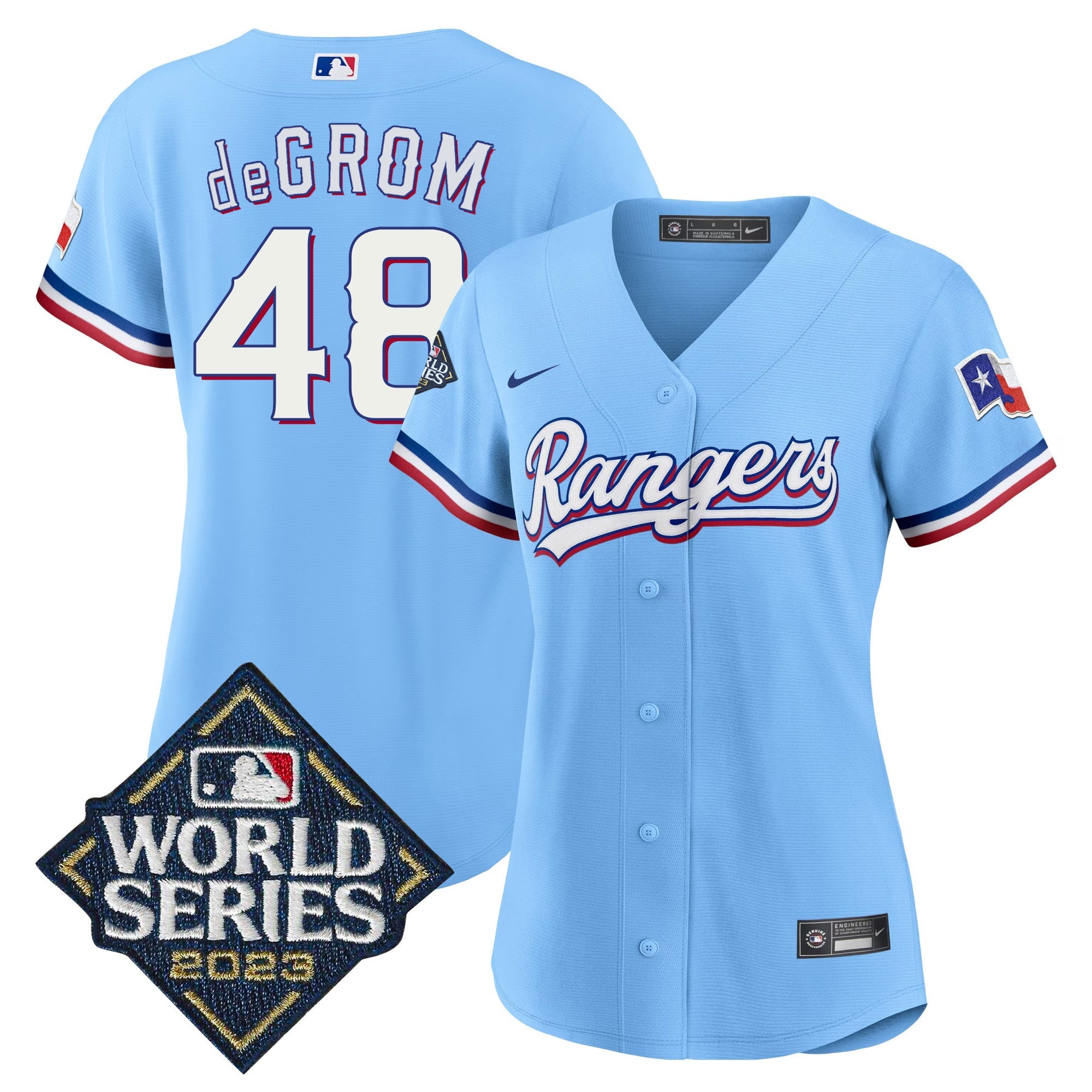 Women’s Texas 2023 World Series Baseball Jersey