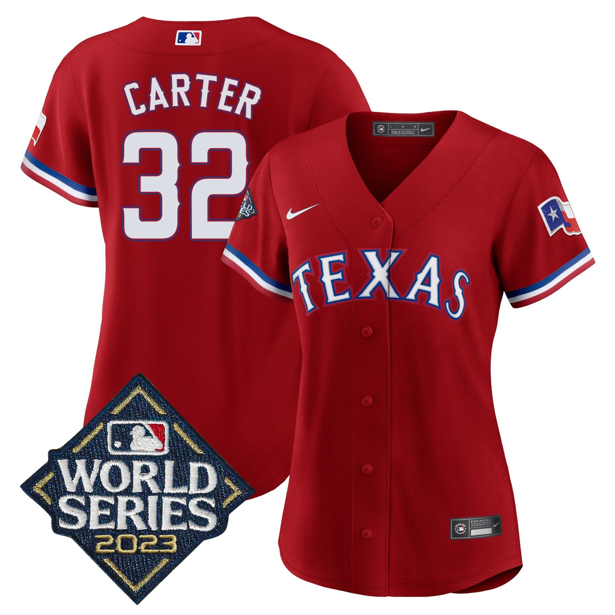 Women’s Texas 2023 World Series Baseball Jersey
