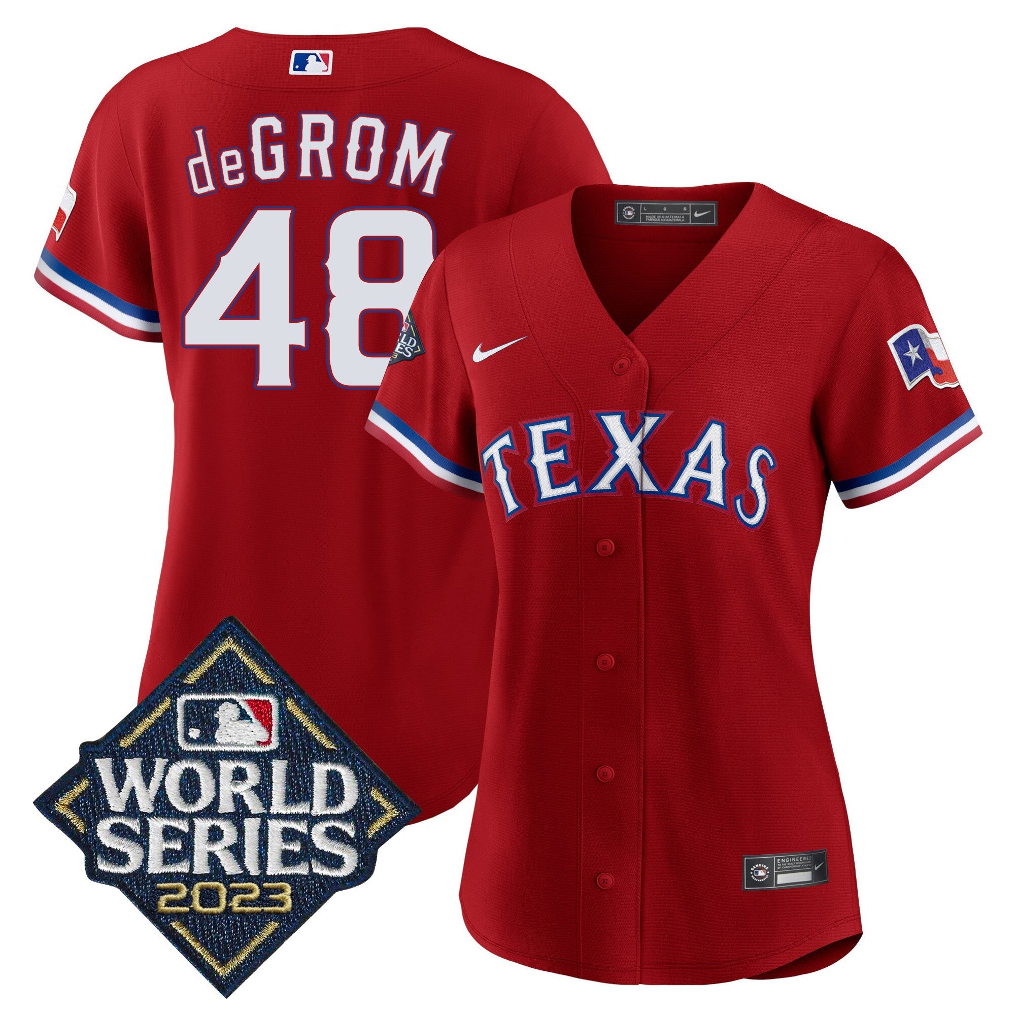 Women’s Texas 2023 World Series Baseball Jersey