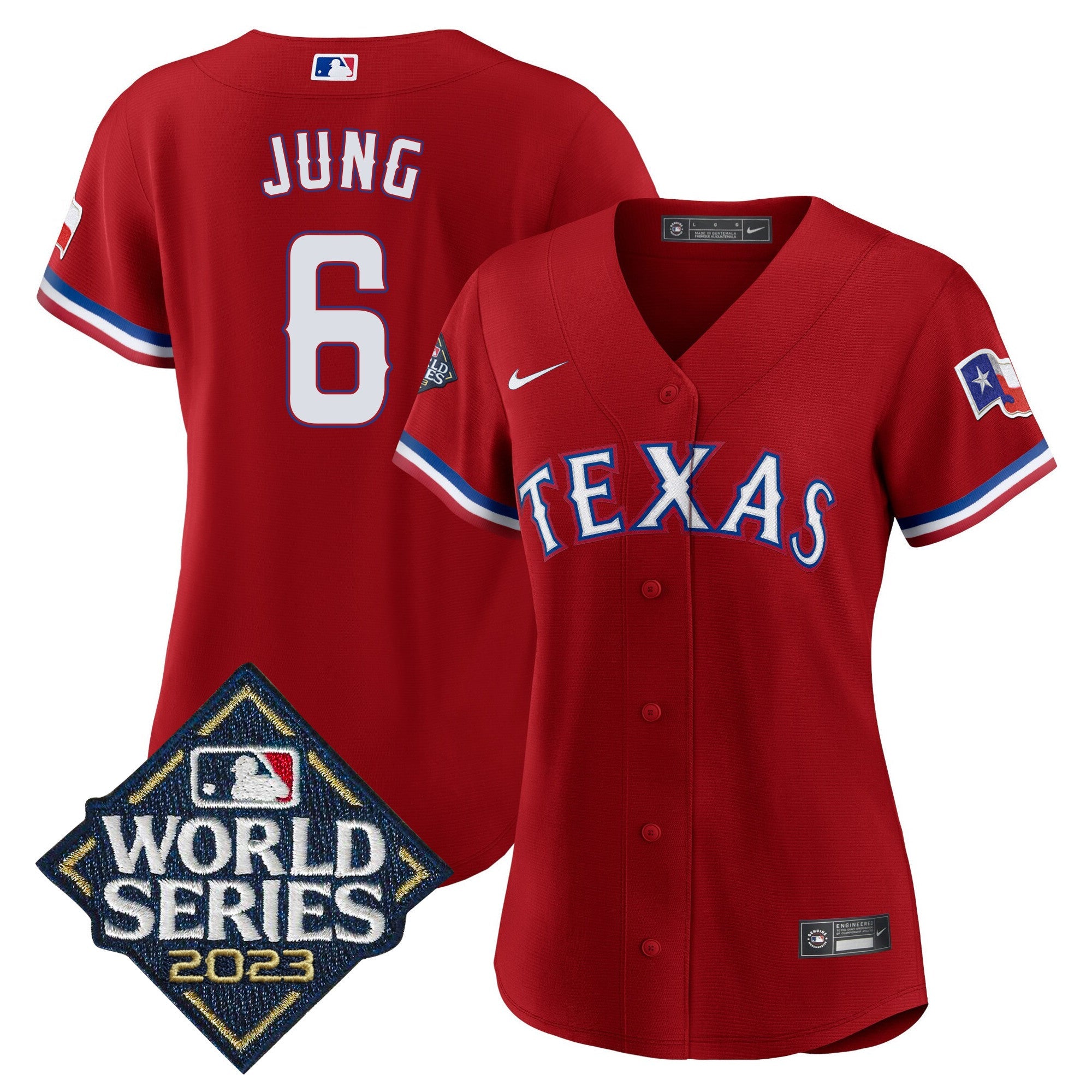 Women’s Texas 2023 World Series Baseball Jersey