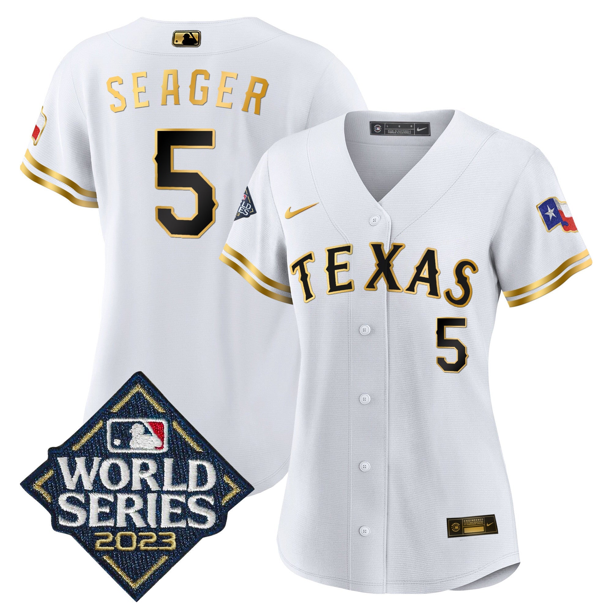 Women’s Texas 2023 World Series Baseball Jersey