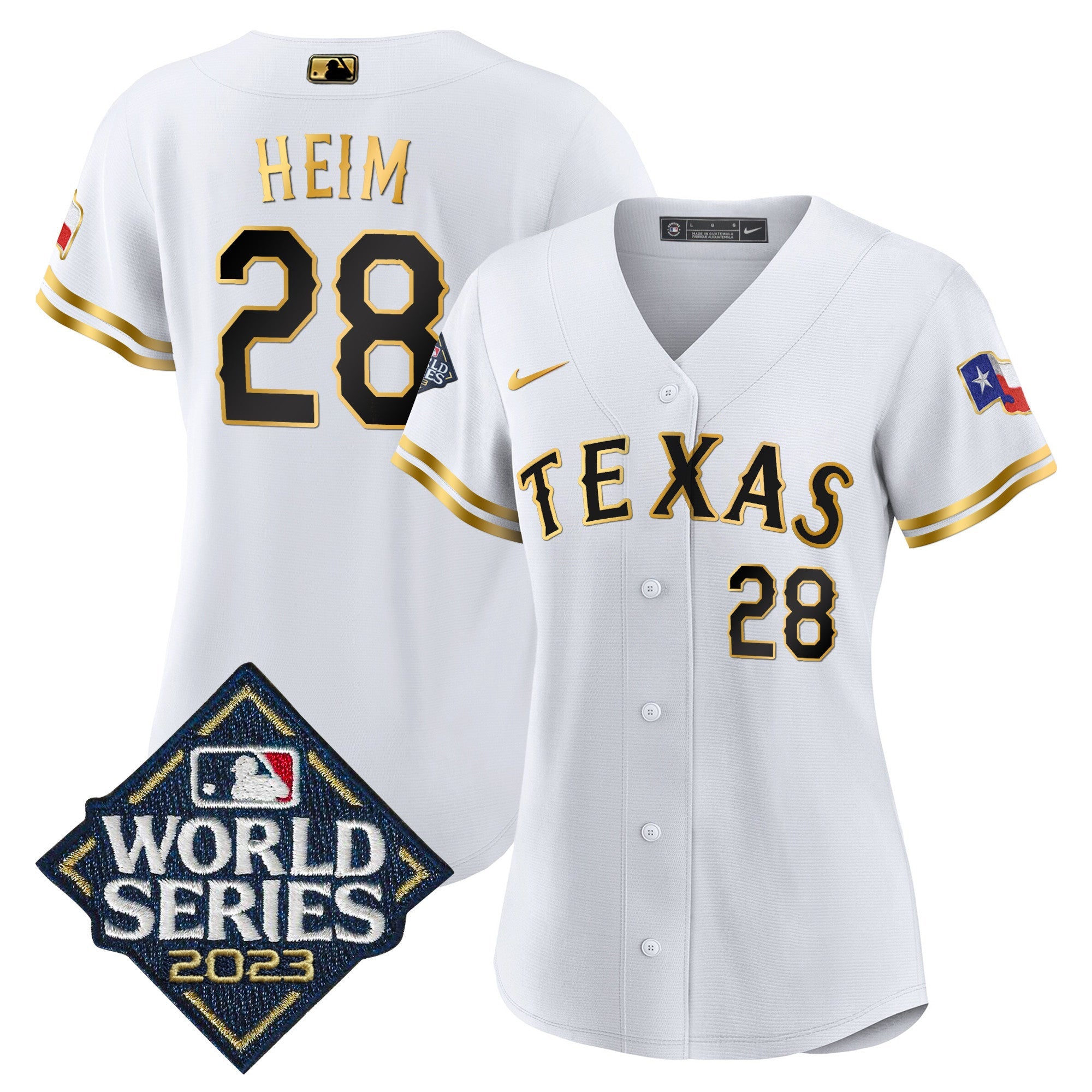 Women’s Texas 2023 World Series Baseball Jersey