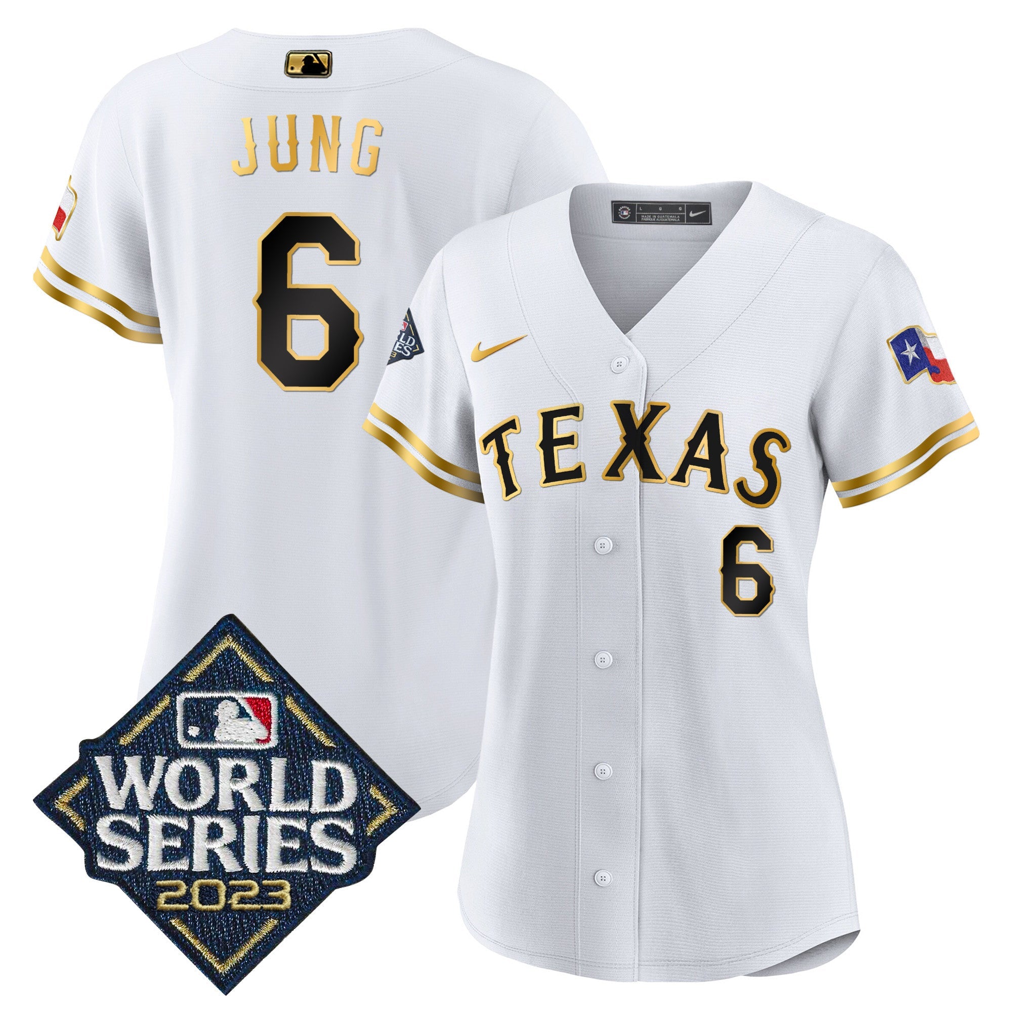 Women’s Texas 2023 World Series Baseball Jersey