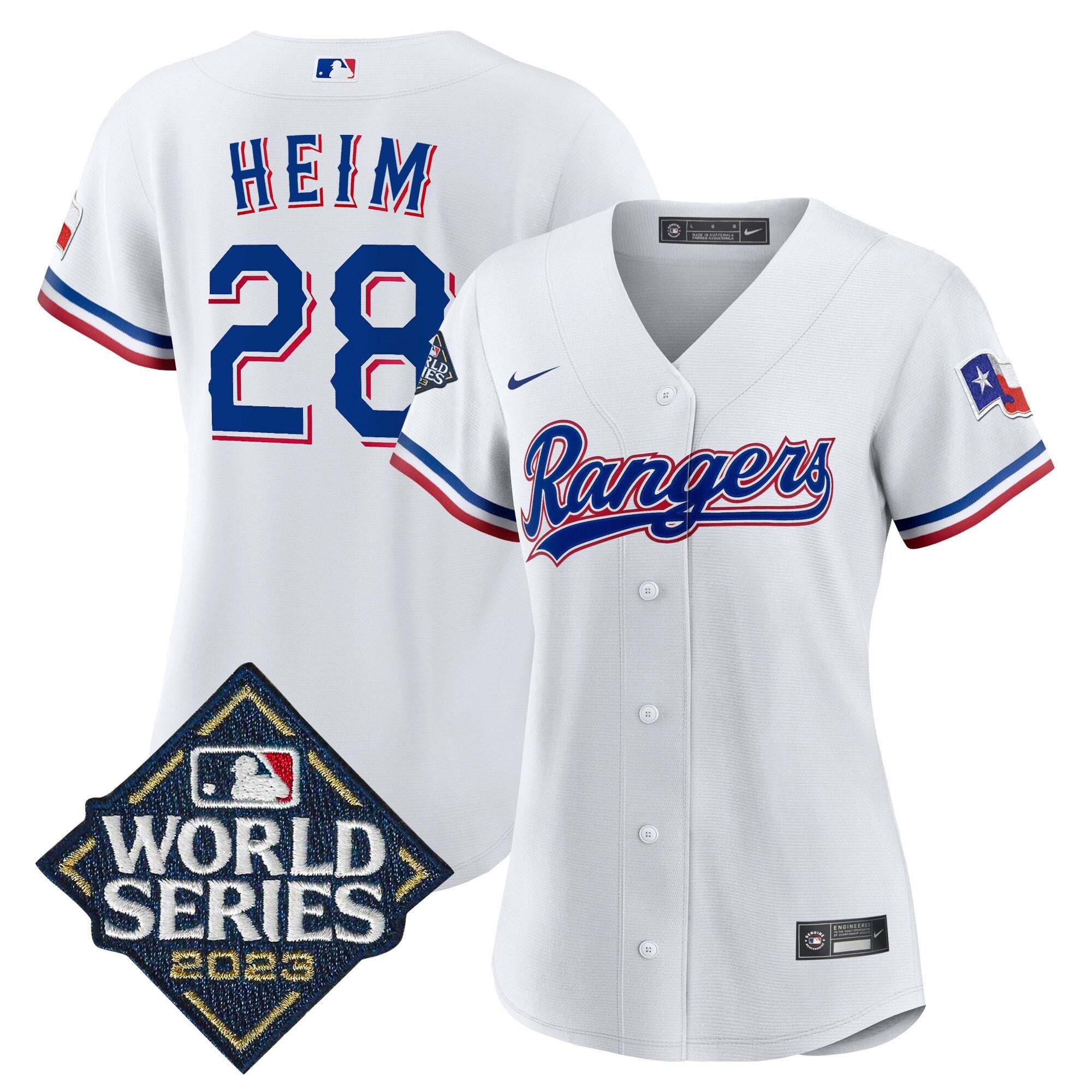 Women’s Texas 2023 World Series Baseball Jersey