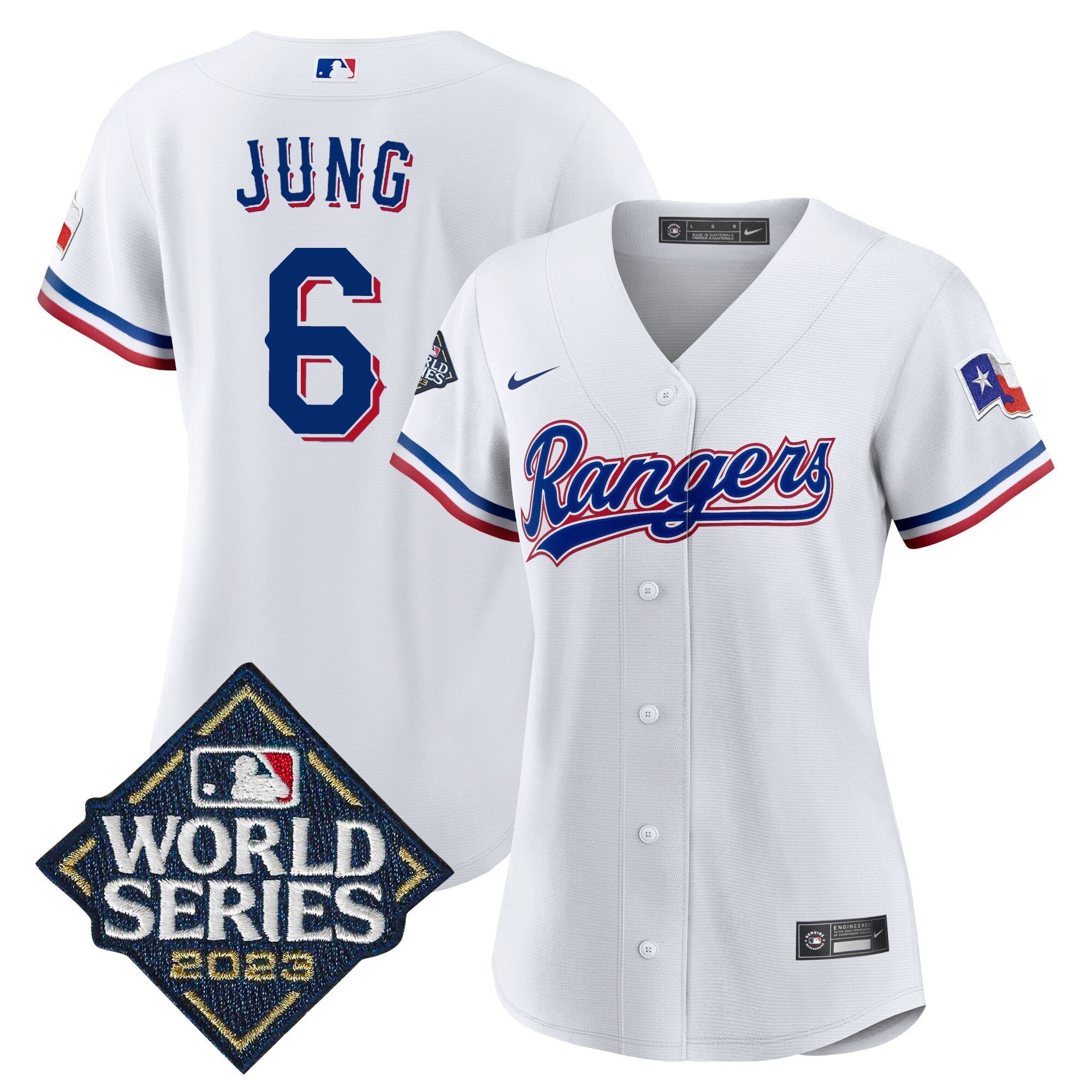 Women’s Texas 2023 World Series Baseball Jersey