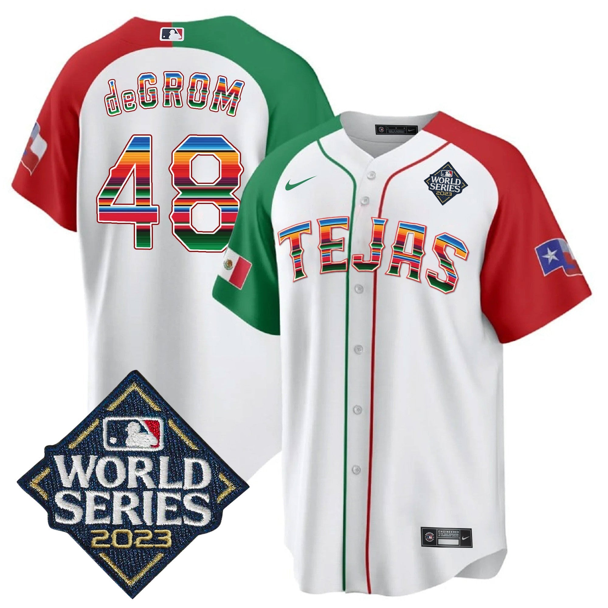 Men’s Texas 2023 World Series Mexico Jersey