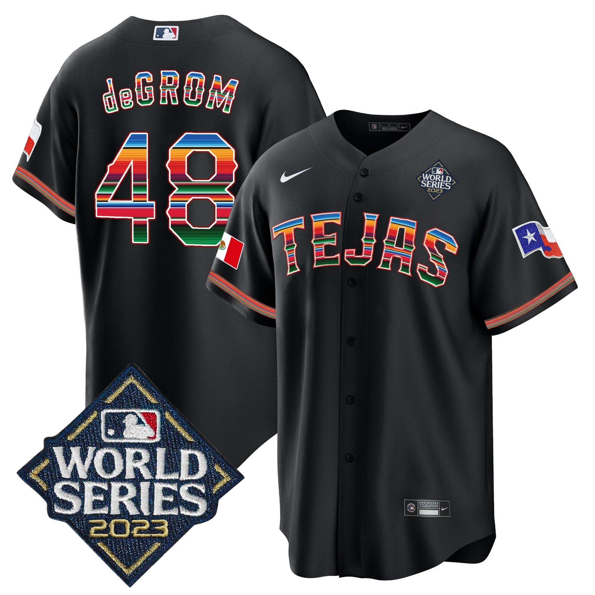 Men’s Texas 2023 World Series Mexico Jersey