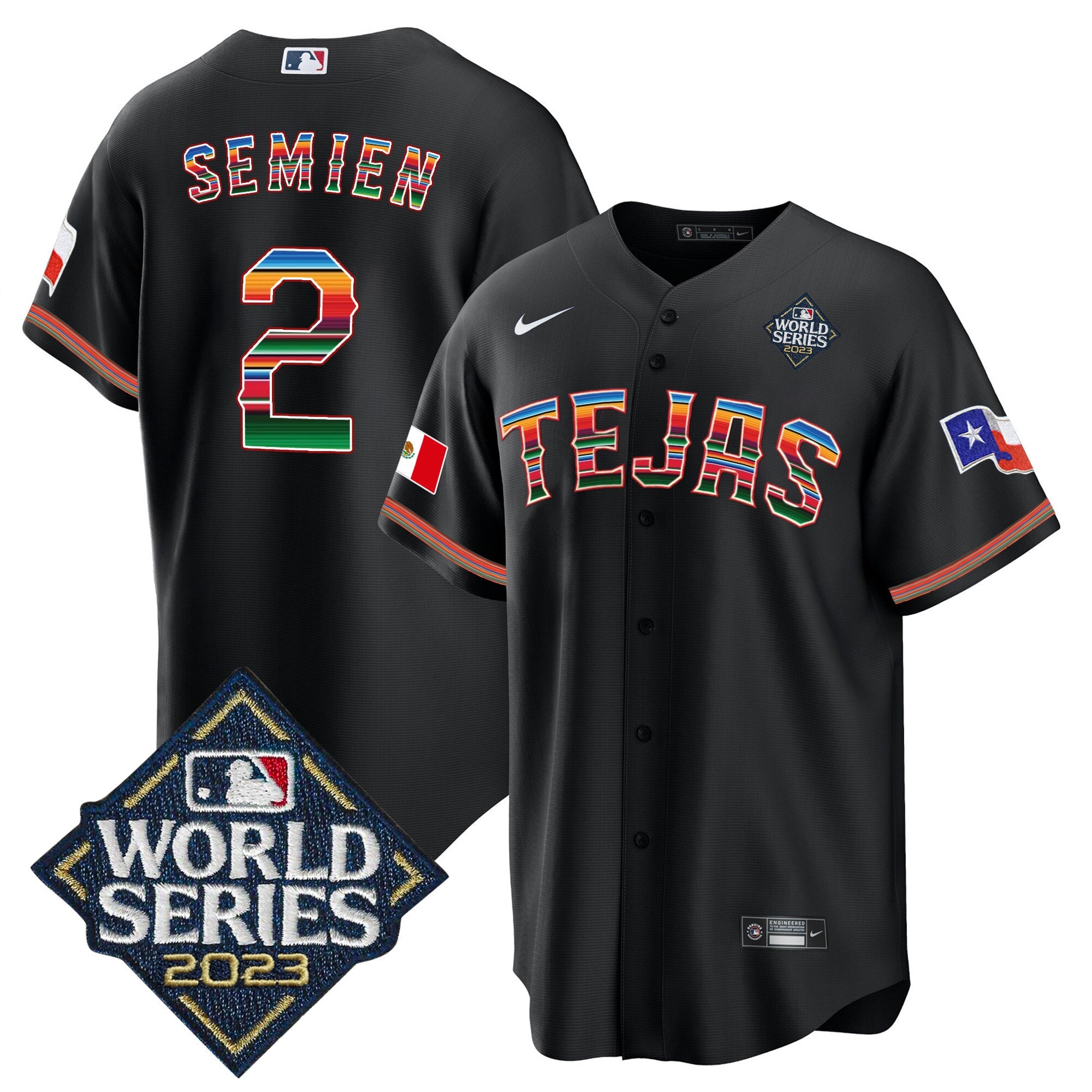 Men’s Texas 2023 World Series Mexico Jersey